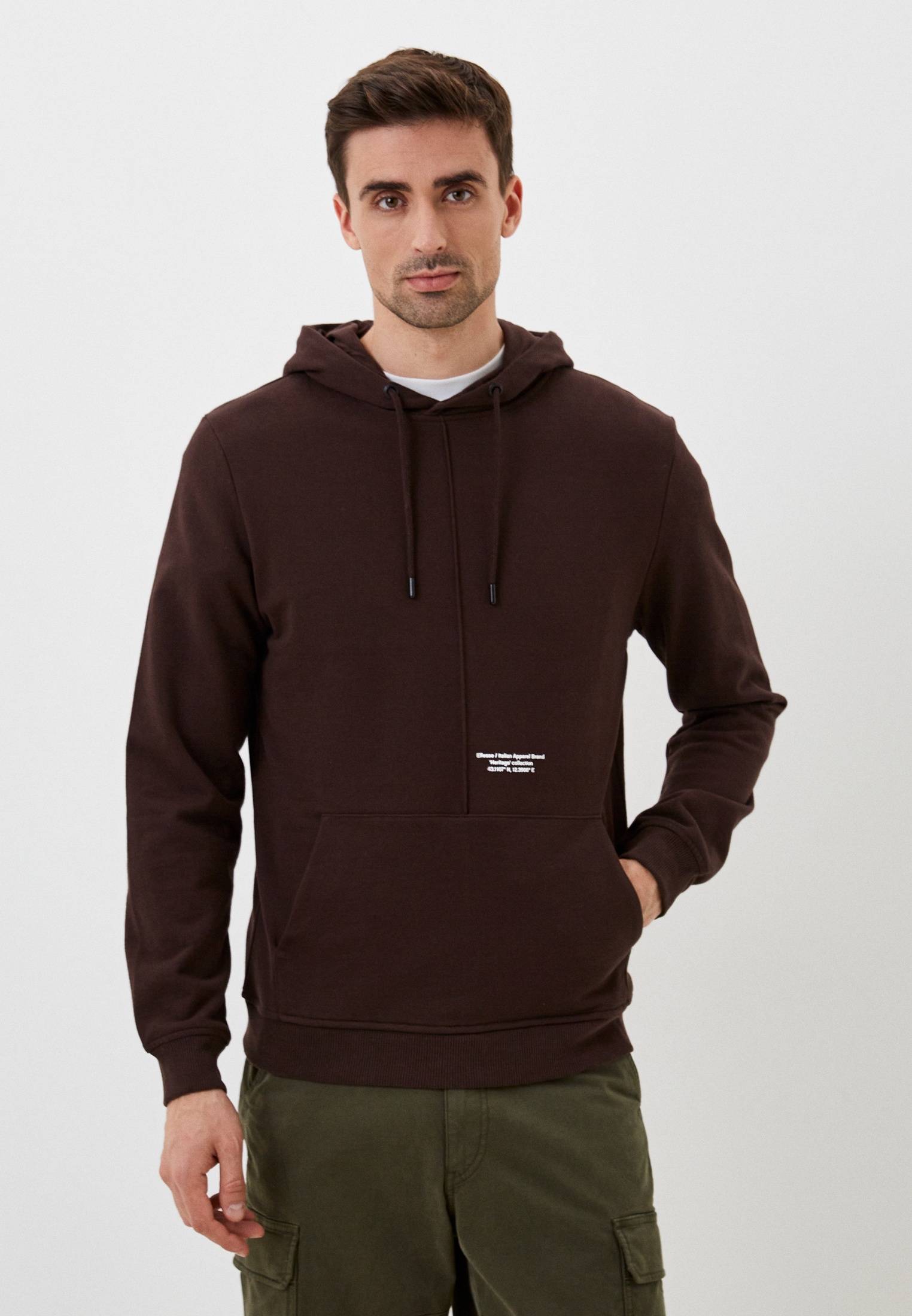 Худи Ellesse, цвет: коричневый, MP002XM1UEXS — купить в интернет ...