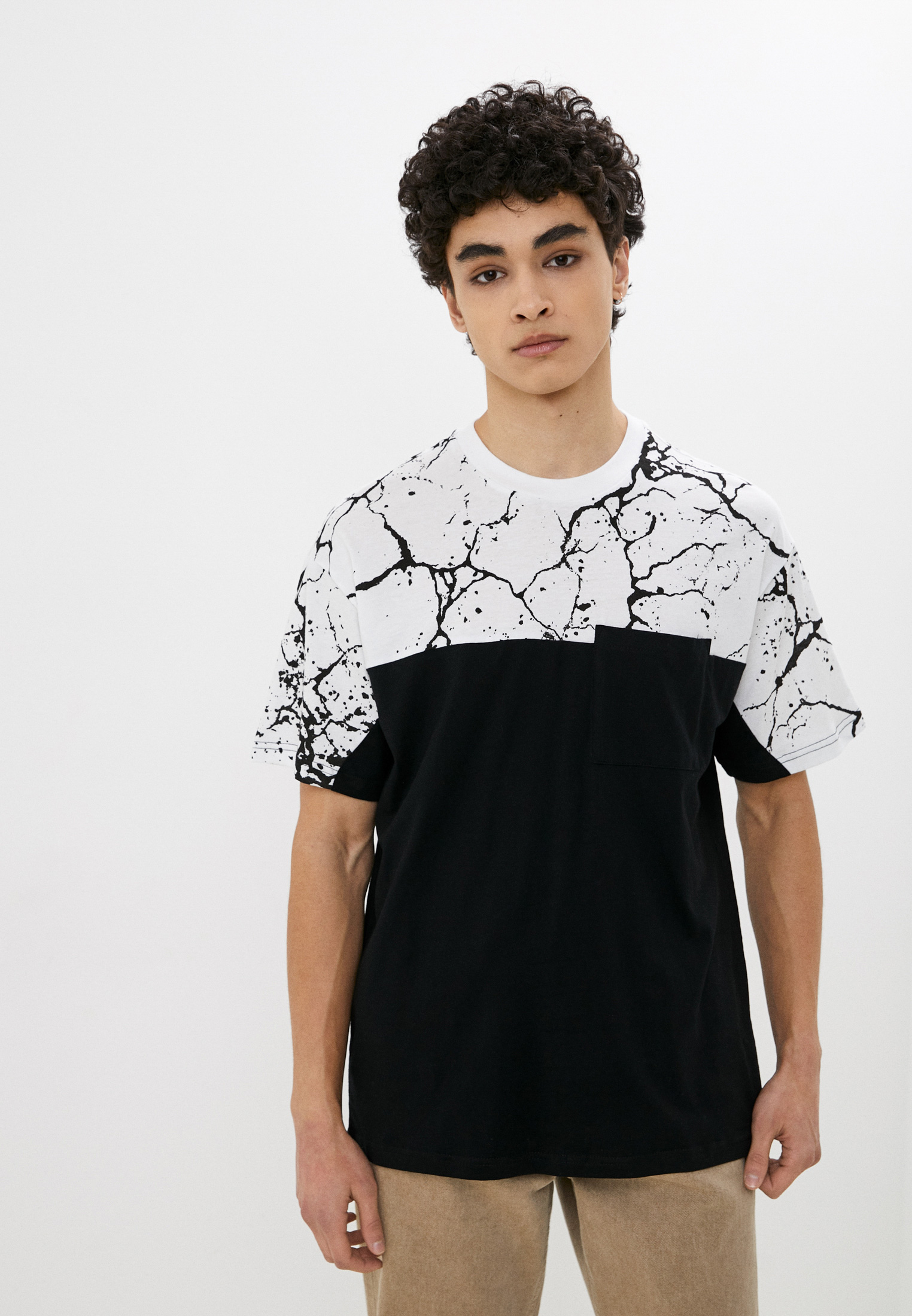 Футболка Gloria Jeans, цвет черный, MP002XM1ZCS1 — купить в интернет