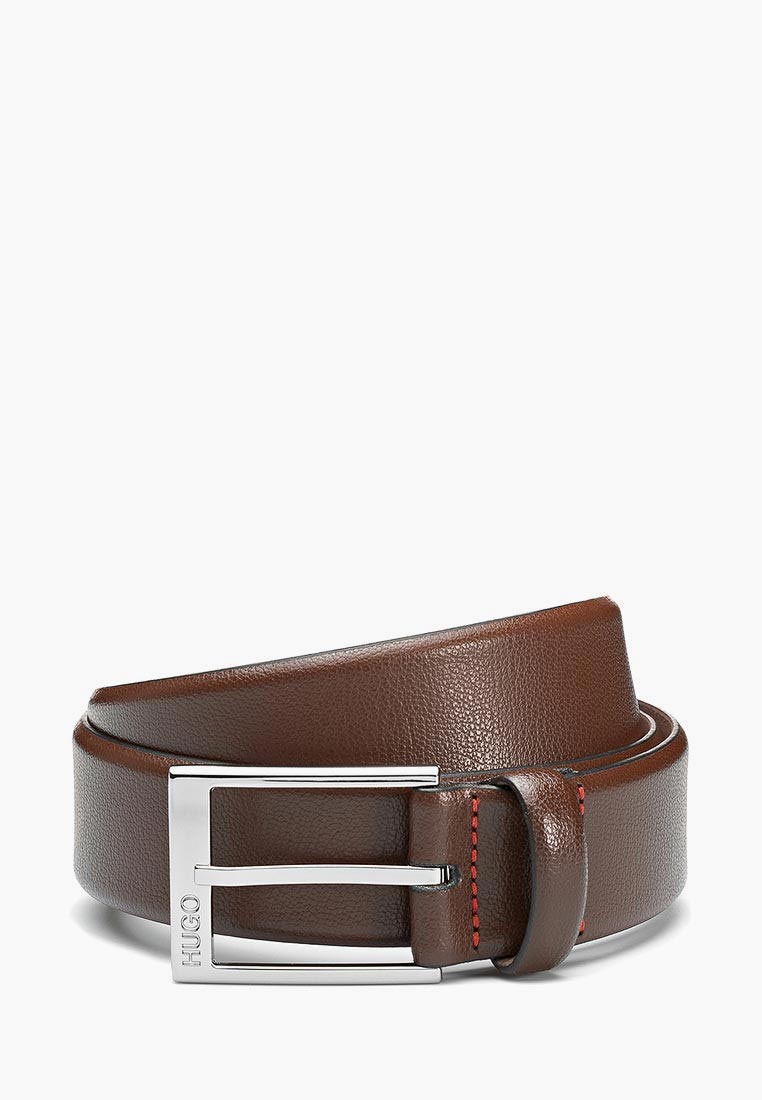 HUGO Gellot_Sz35 Men's Belt (1-Pack), dark brown 202