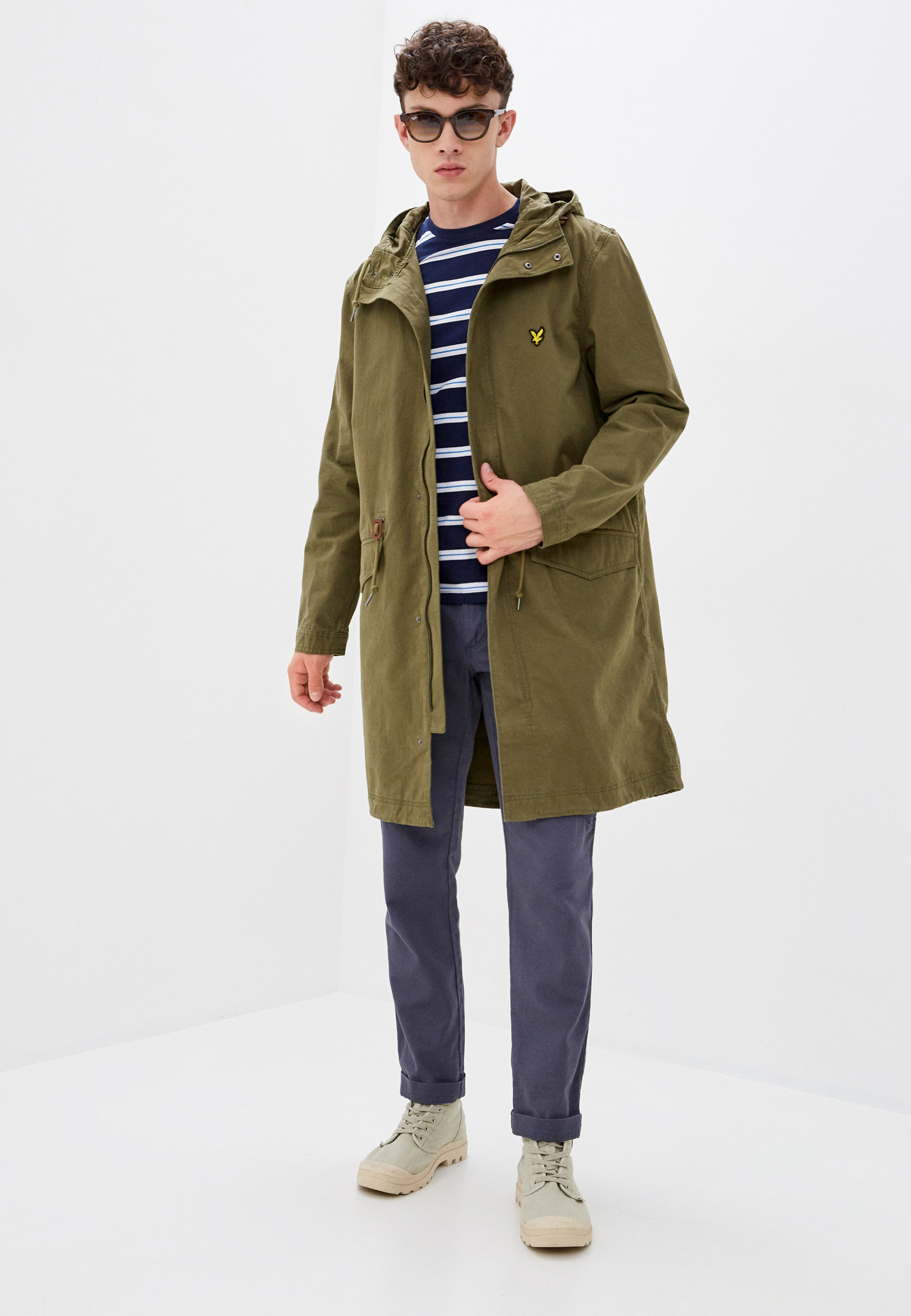 Lyle and scott fishtail parka clearance