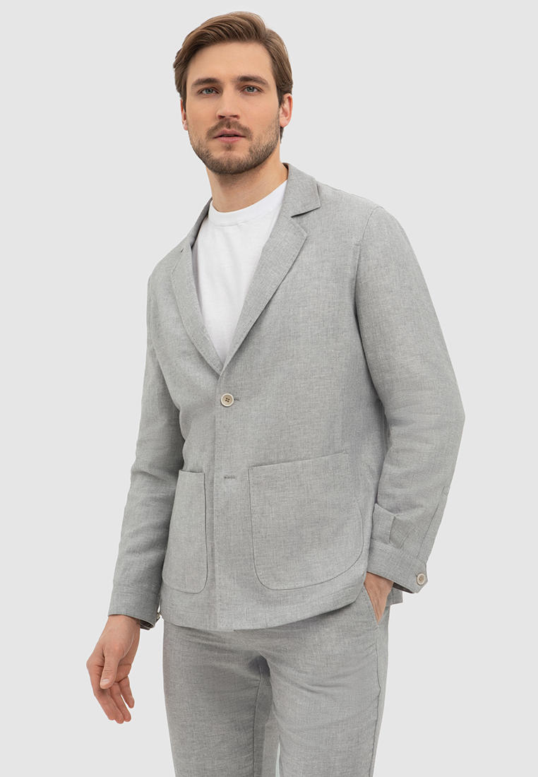 Пиджак Kanzler Regular fit, цвет: серый, MP002XM2586W — купить в ...