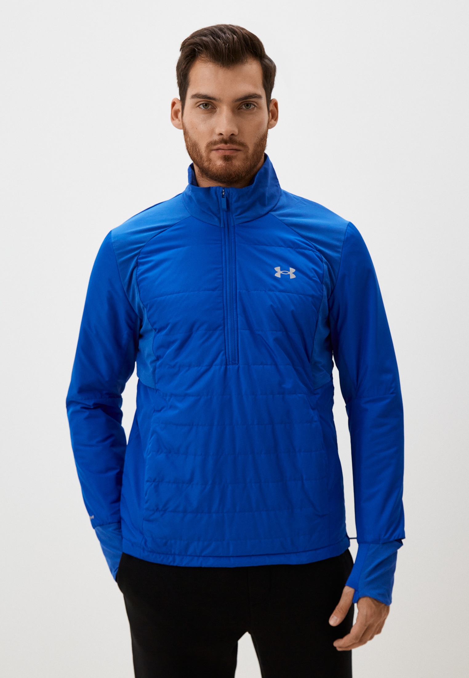 Куртка утепленная Under Armour UA STRM SESSION RUN HZ JKT, цвет: синий ...