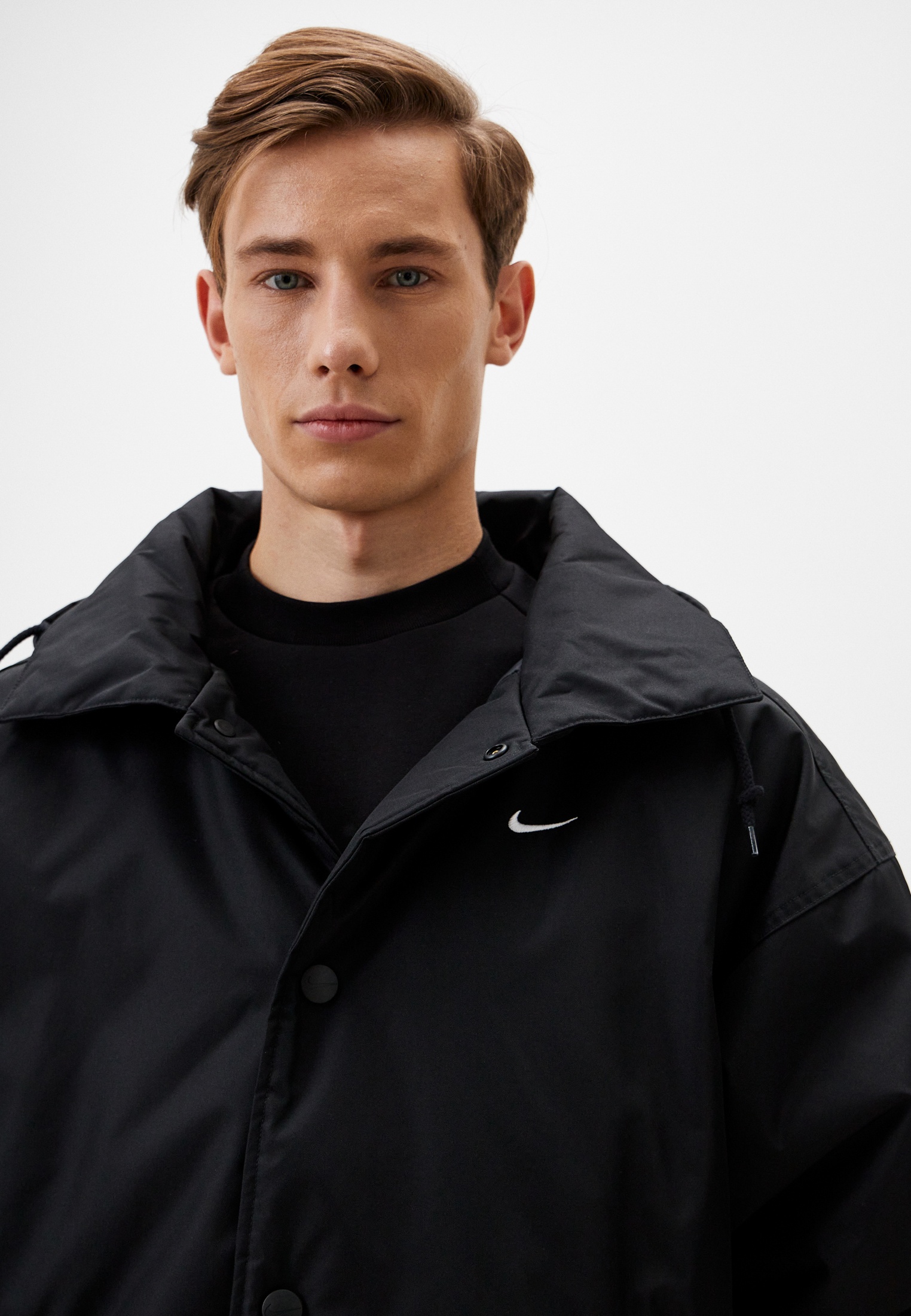 NIKE AS M NK SOLO SWSH PUFFER NAVY