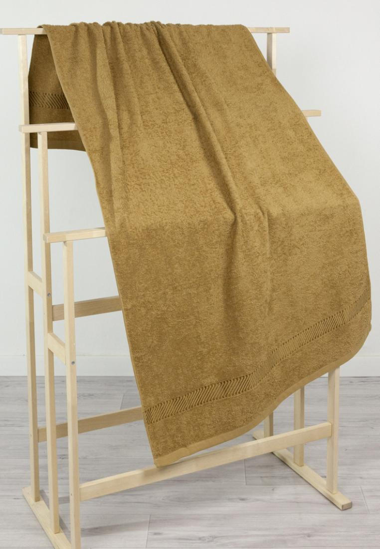 Полотенце Wellness махровое 70x140, цвет: коричневый, MP002XU001XT ...