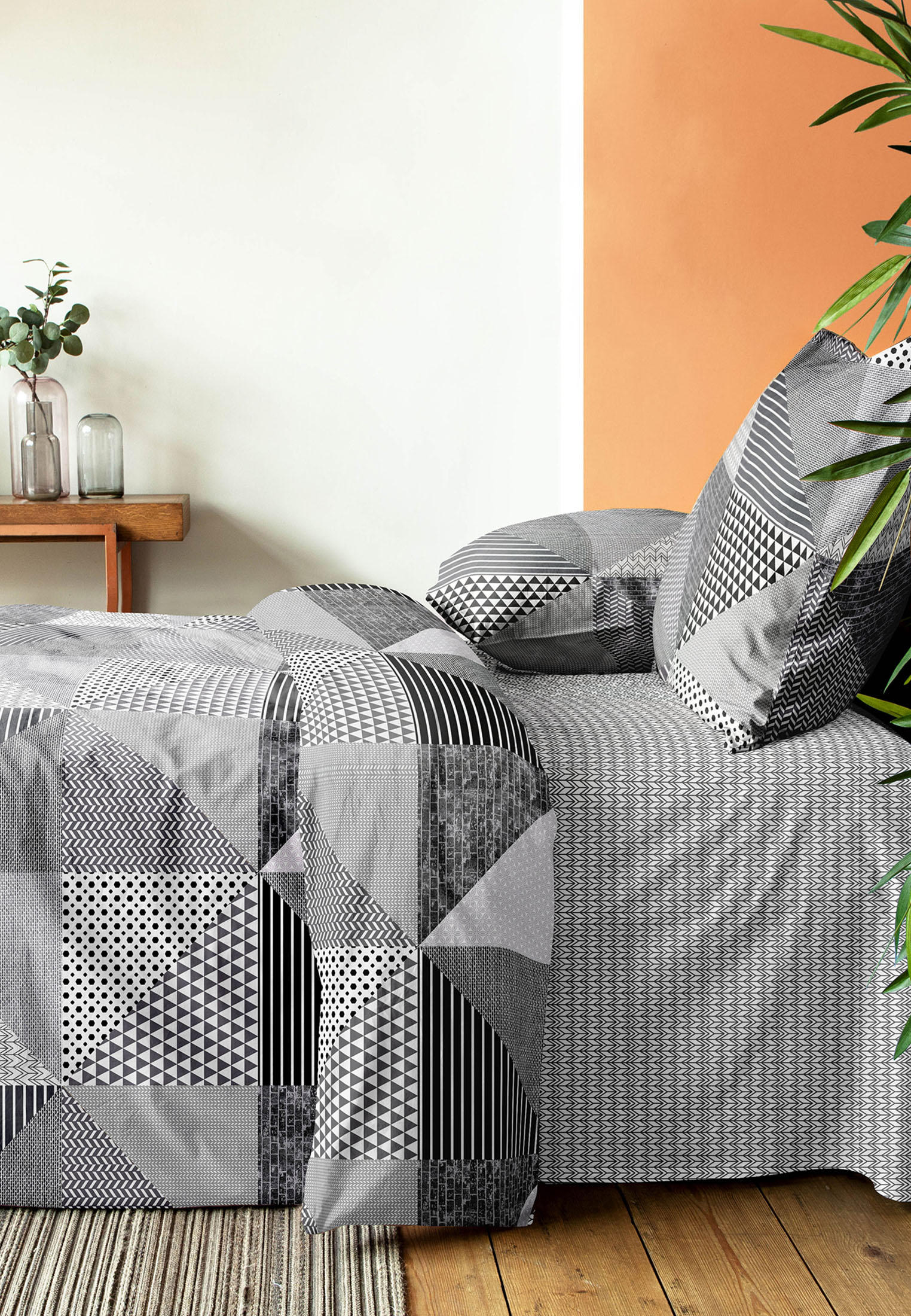 Постельное белье 1,5-спальное Унисон 70х70 New Jersey Gray, цвет: серый ...