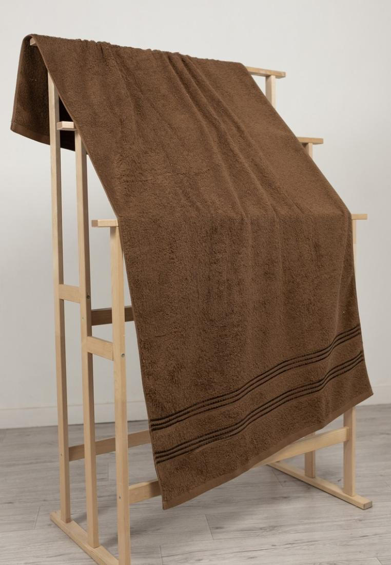 Полотенце Wellness махровое 70x140, цвет: коричневый, MP002XU008GI ...
