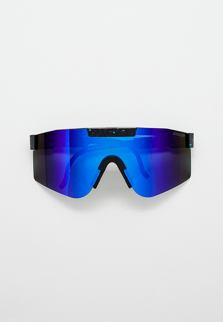 Очки солнцезащитные Brenda BS9009 C2 black-blue, цвет: черный ...