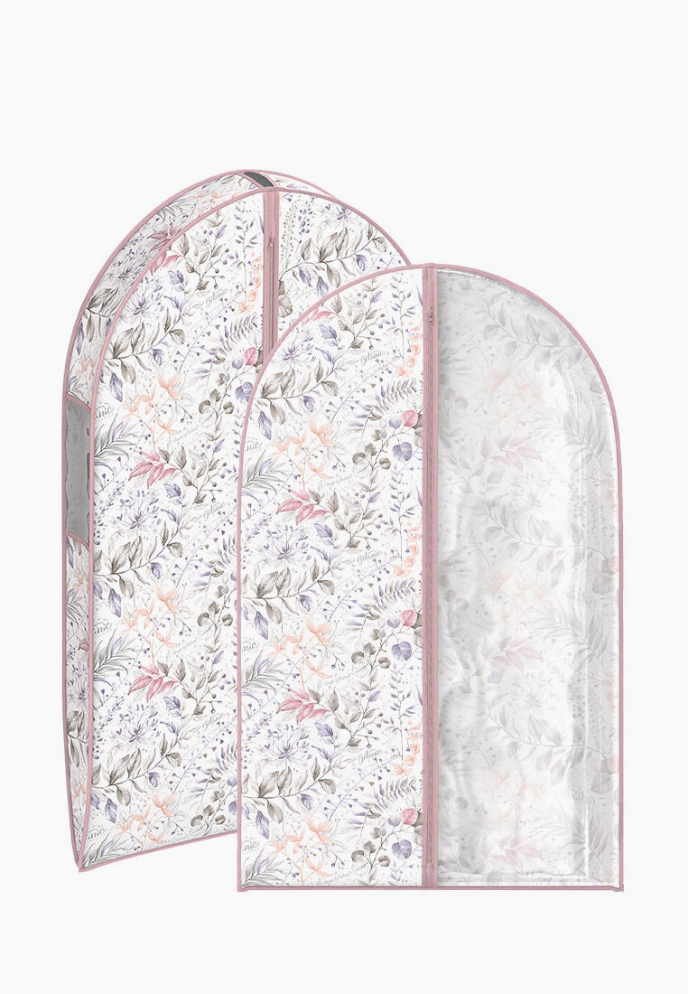 Комплект чехлов для одежды Valiant 60*100 cм, BOTANIC LILAC, цвет ...