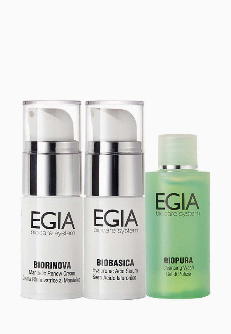 Набор для ухода за лицом Egia комплексный, цвет: прозрачный ...
