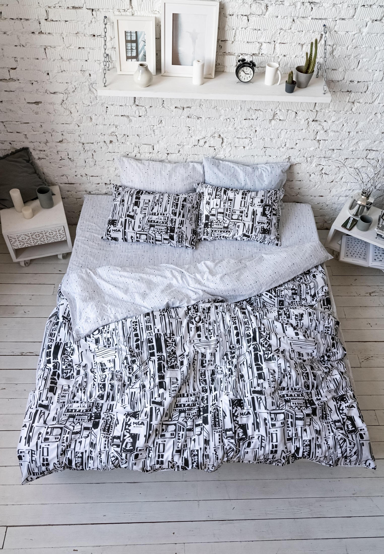 Постельное белье Евро Uniqcute, цвет: белый, MP002XU00SYR — купить в ...