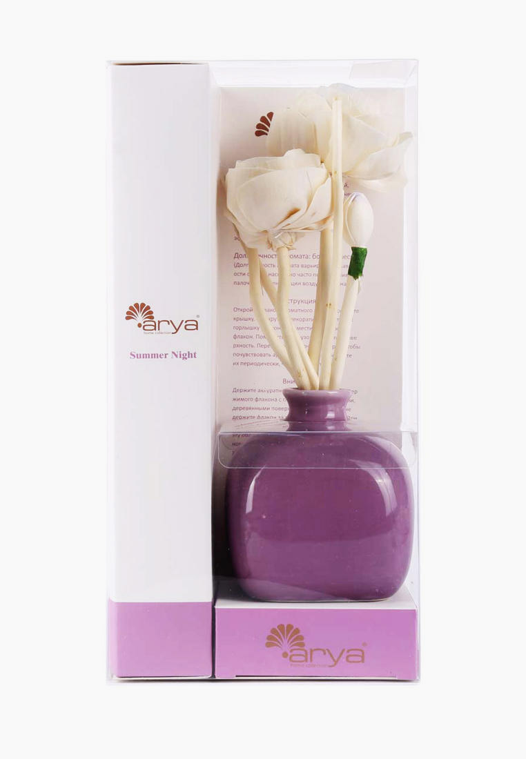 Аромадиффузор Arya home collection Summer Nihgt 100 мл, цвет: фиолетовый, M...