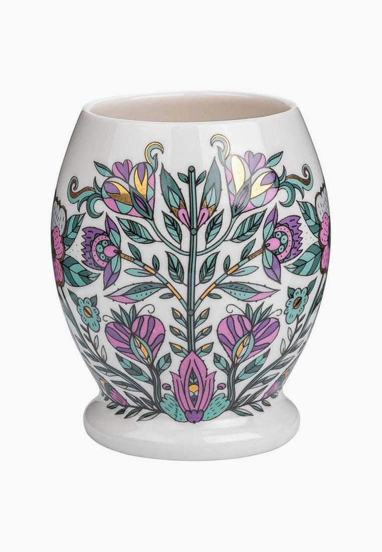 Стакан для зубных щеток Moroshka Fairytale 6,2х10 см, цвет: белый ...