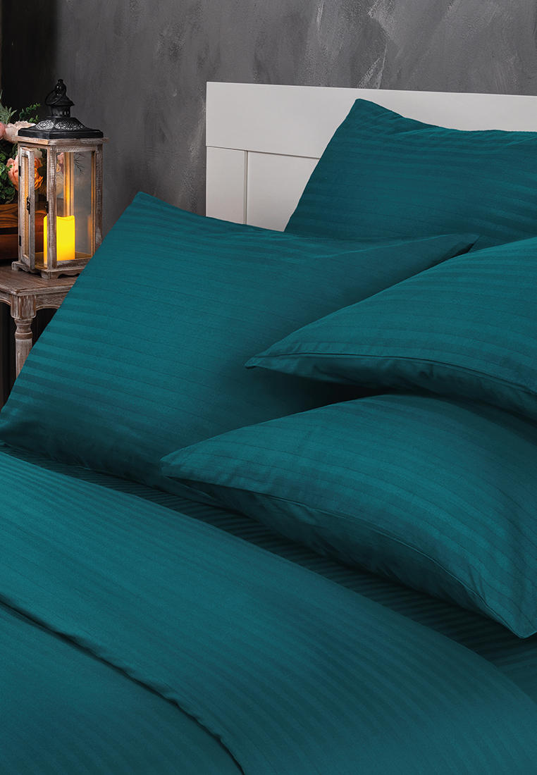 Постельное белье Евро Verossa, цвет: бирюзовый, MP002XU03LCK — купить в ...