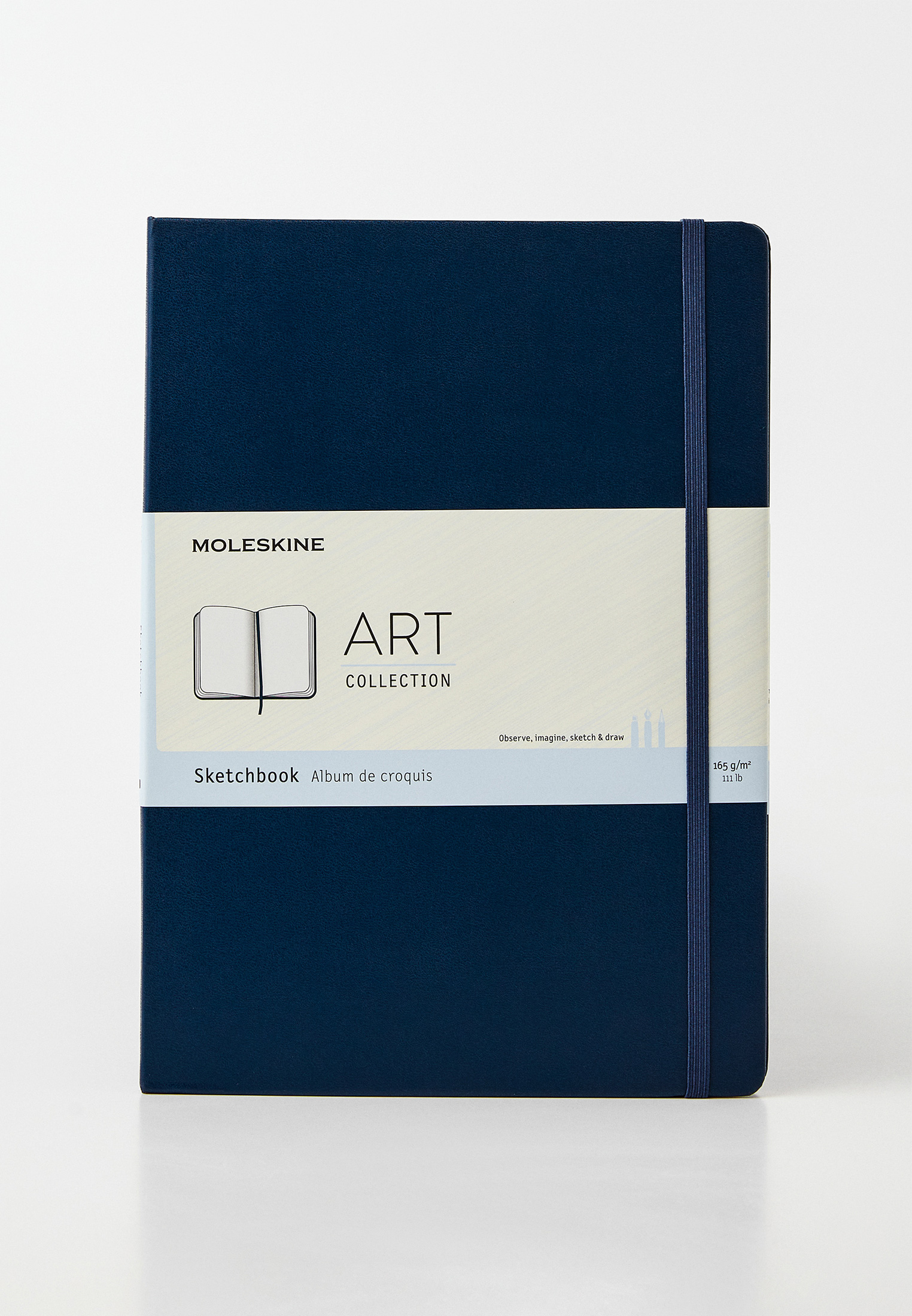 Блокнот Moleskine ART SKETCHBOOK, цвет синий, MP002XU04UMQ — купить в