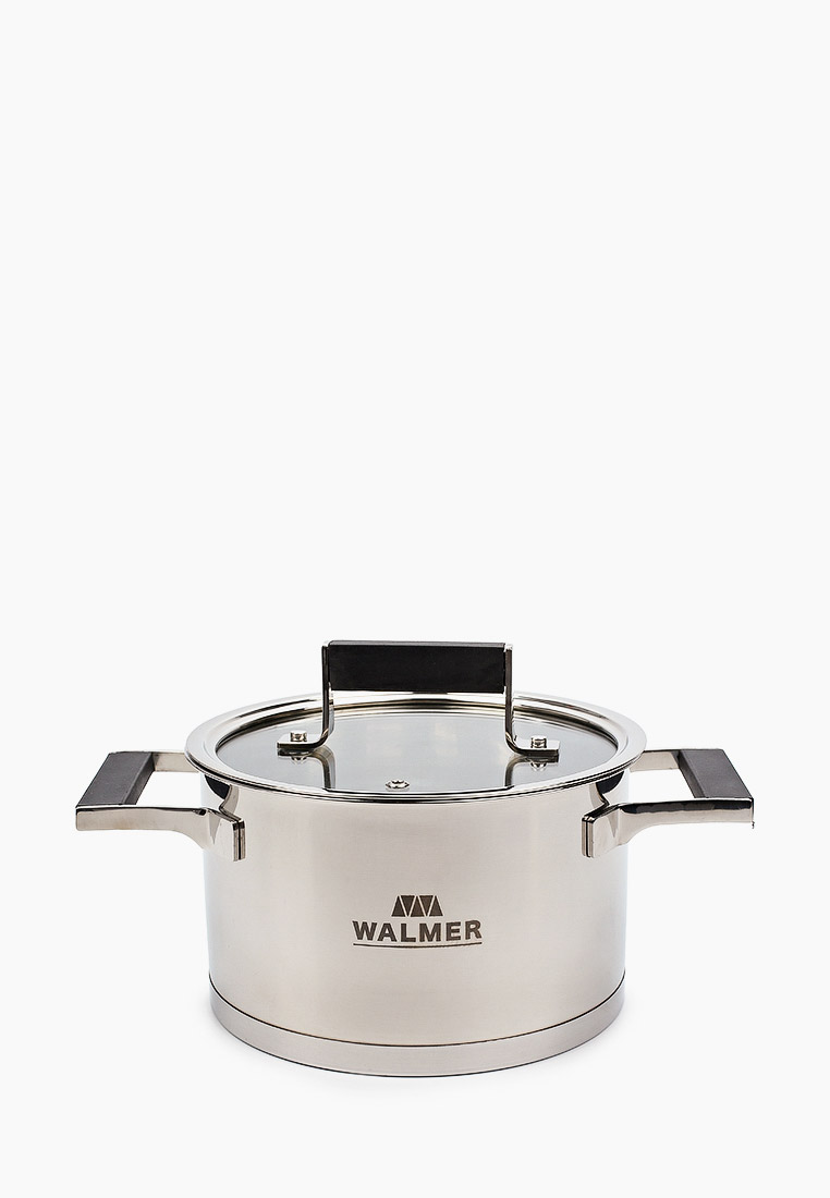 Кастрюля Walmer Rotterdam, 2.2 л, цвет: серебряный, MP002XU0550D ...