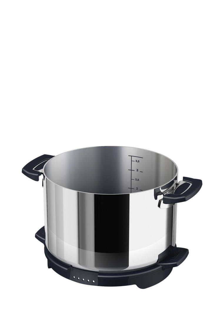 Кастрюля и крышка Vitax Сompact Chef, 4 л, цвет: серебряный ...