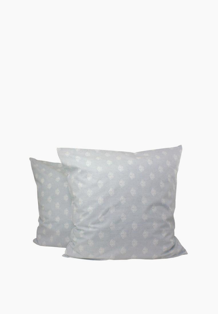 Комплект наволочек БегАл 70х70 (2 шт.) перкаль, цвет: серый ...