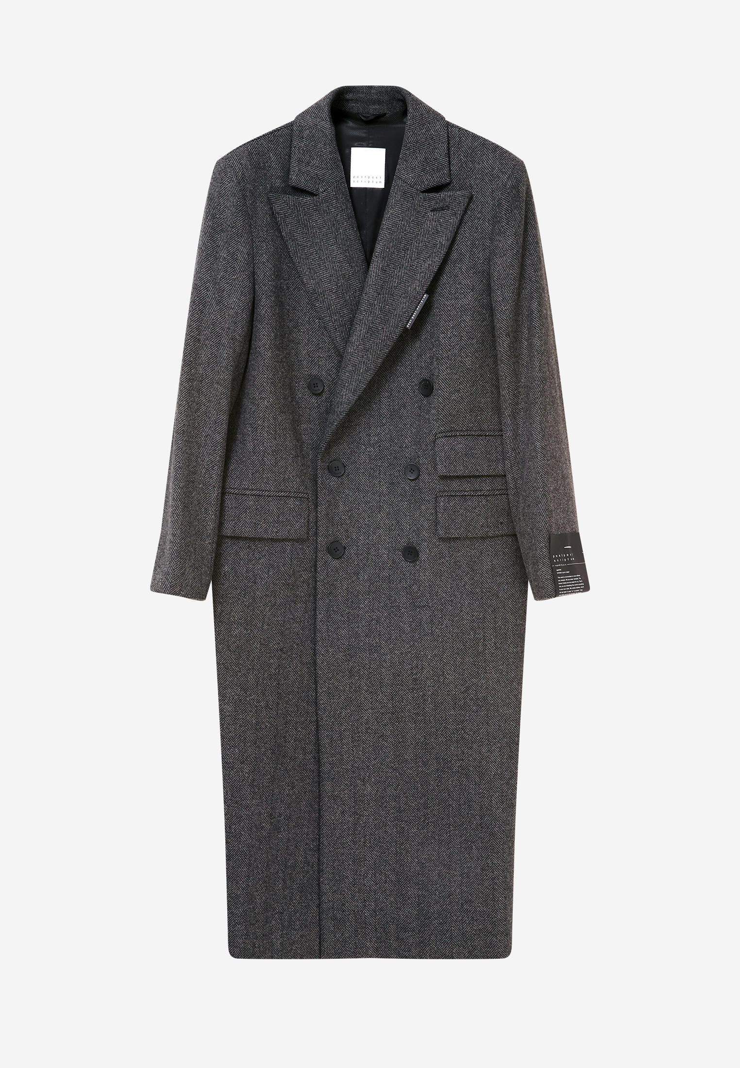 Пальто Post Post Scriptum, цвет: серый, MP002XU0894L — купить в ...