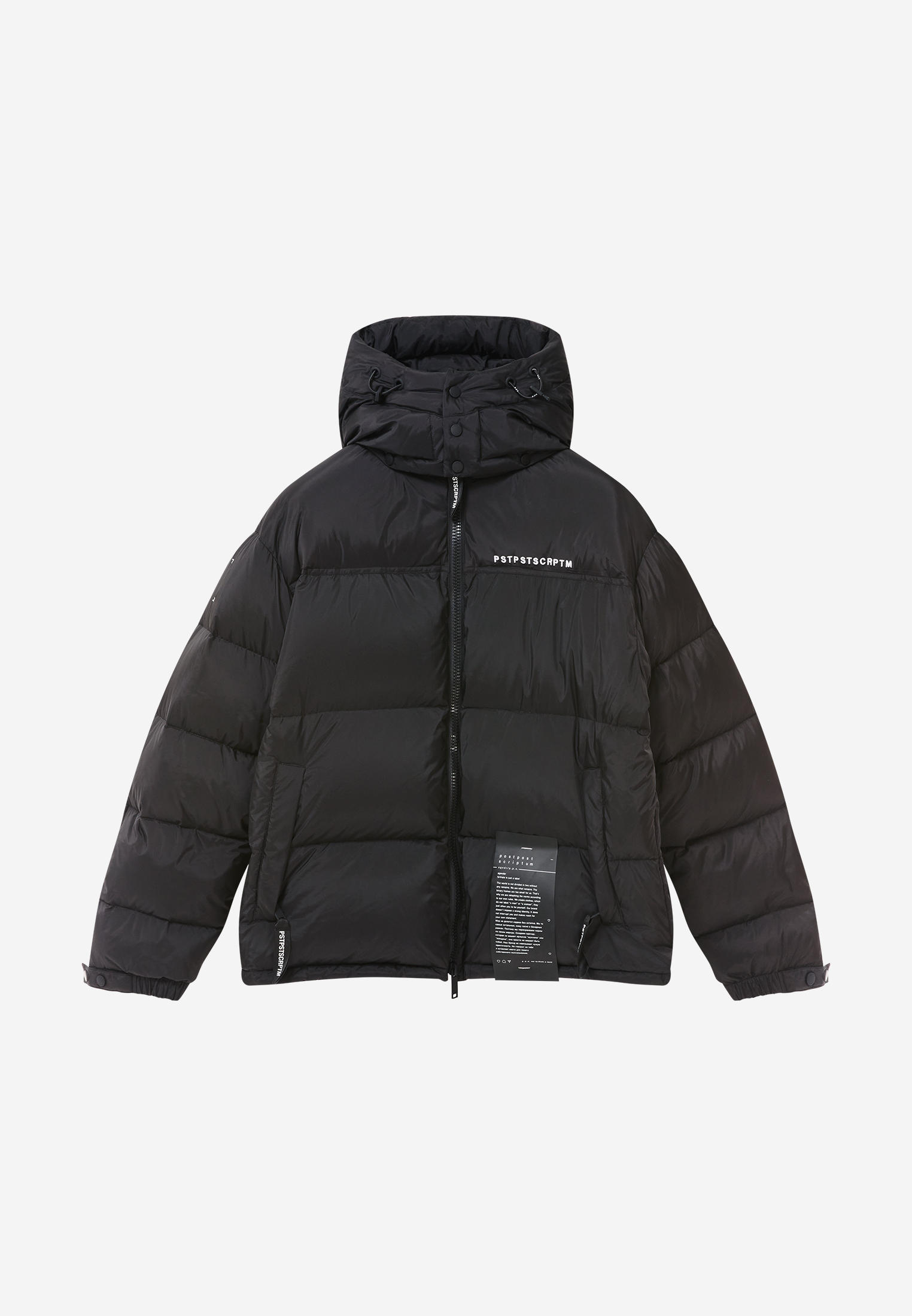Пуховик Post Post Scriptum, цвет: черный, MP002XU089MM — купить в ...