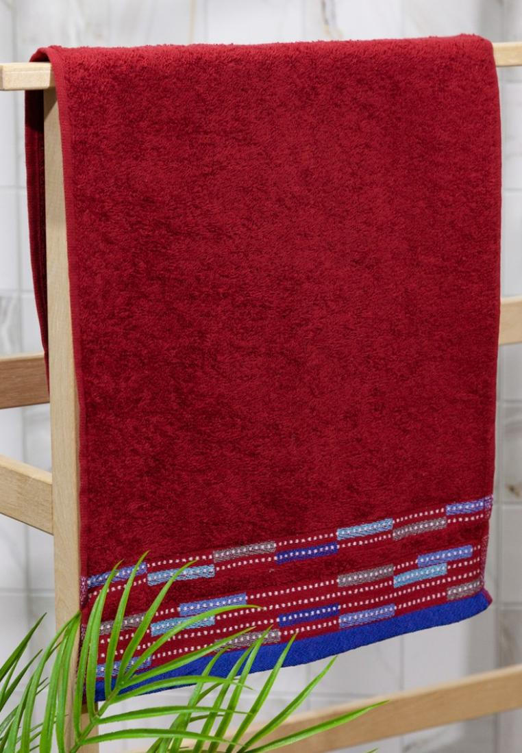 Полотенце Wellness махровое 50x100, цвет: красный, MP002XU08DEL ...