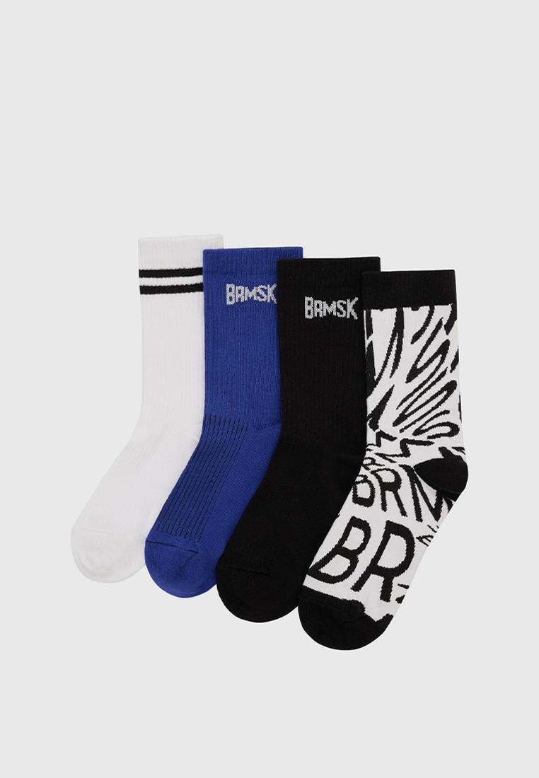 Носки 4 пары BRMSK Lamoda Online Exclusive, цвет: белый, MP002XU0CVFU ...