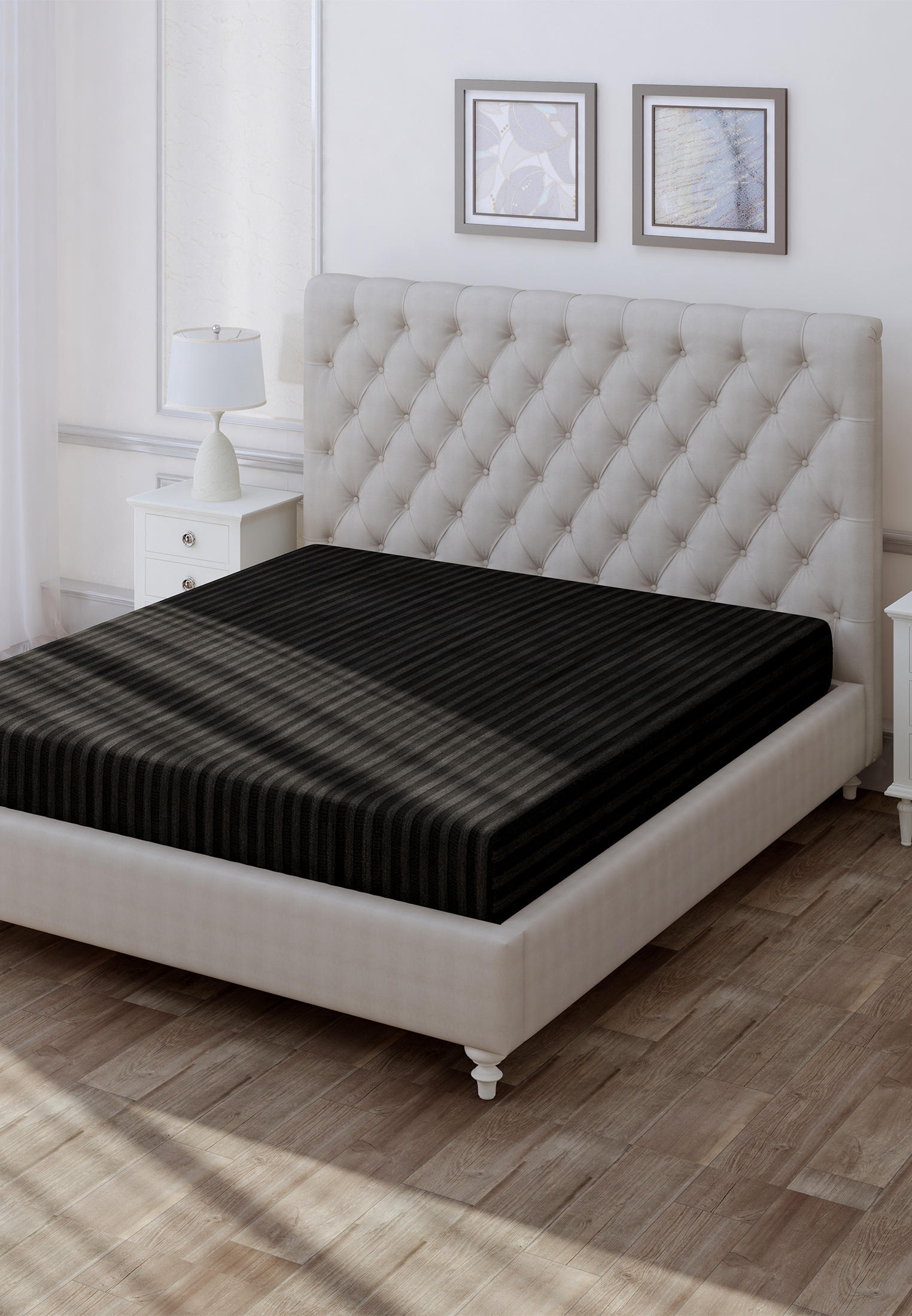Простыня Евро Verossa Black, 240х260 см, цвет: черный, MP002XU0CXPU ...