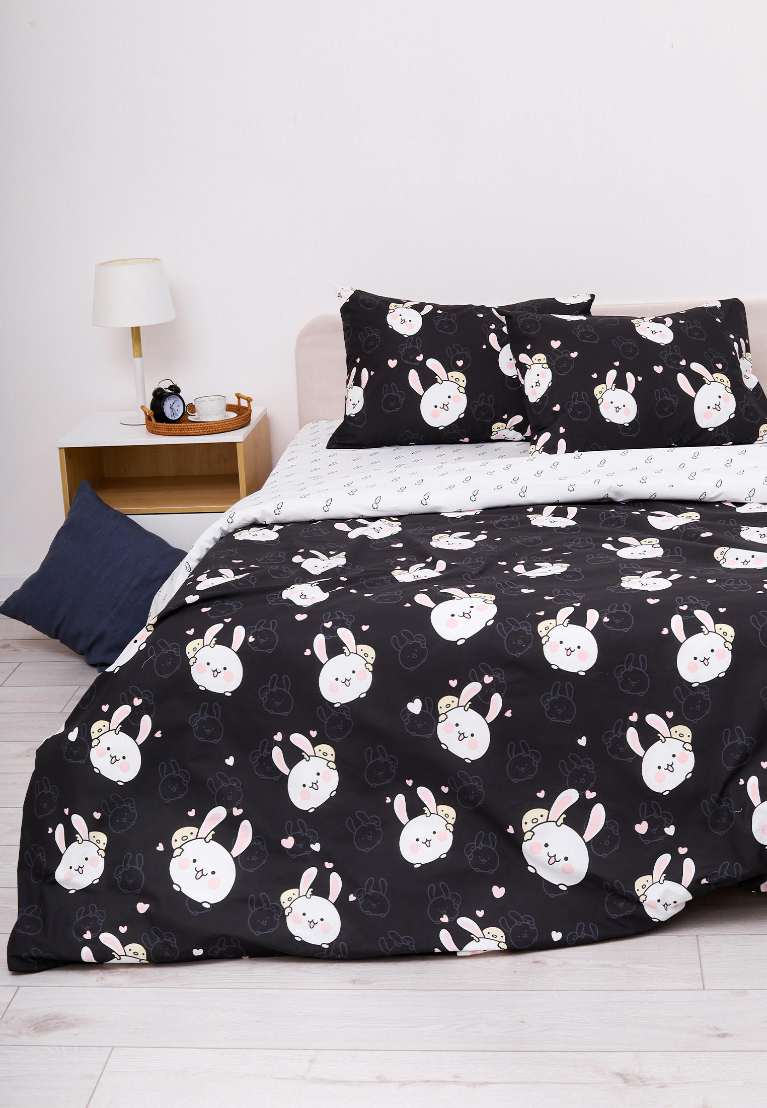 Постельное белье 1,5-спальное Uniqcute, цвет: белый, MP002XU0D9HH ...