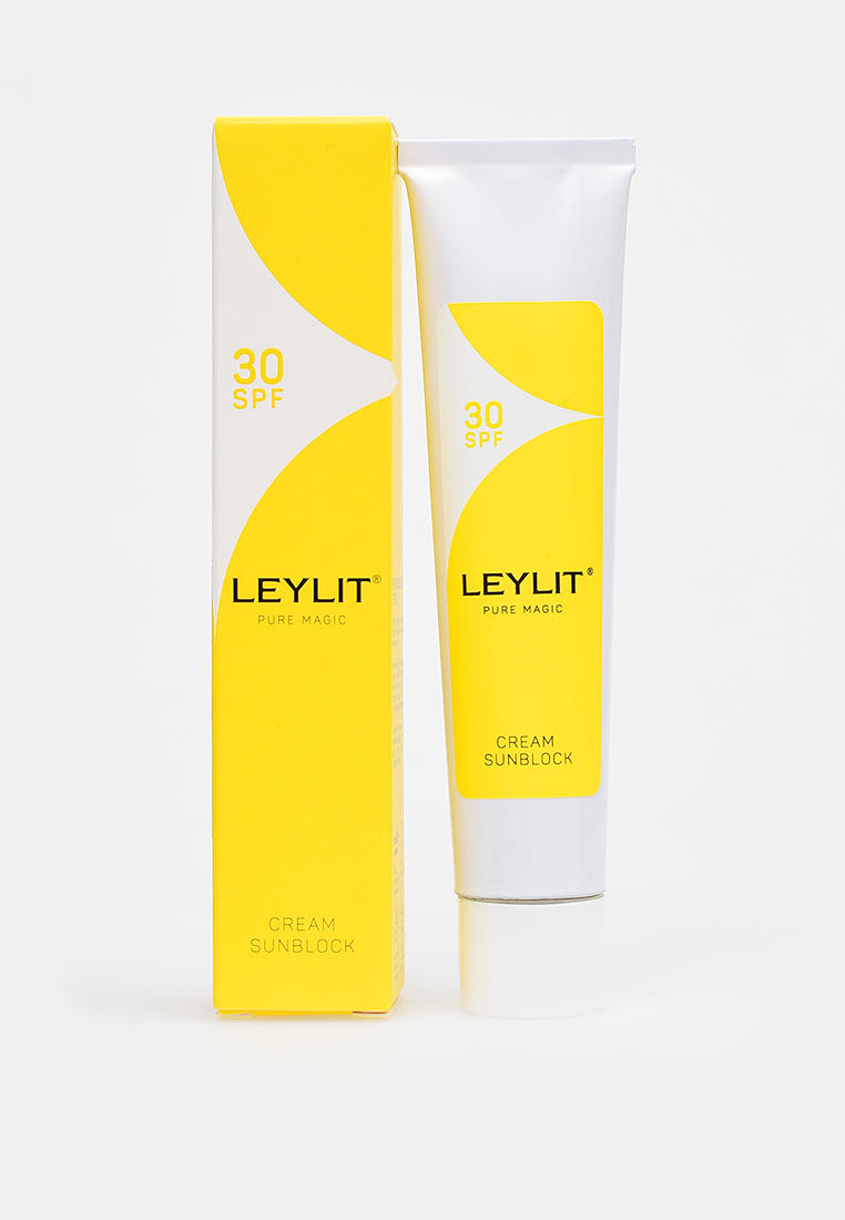 Крем солнцезащитный Leylit SunBlock SPF 30, цвет: белый, MP002XU0DGIS ...