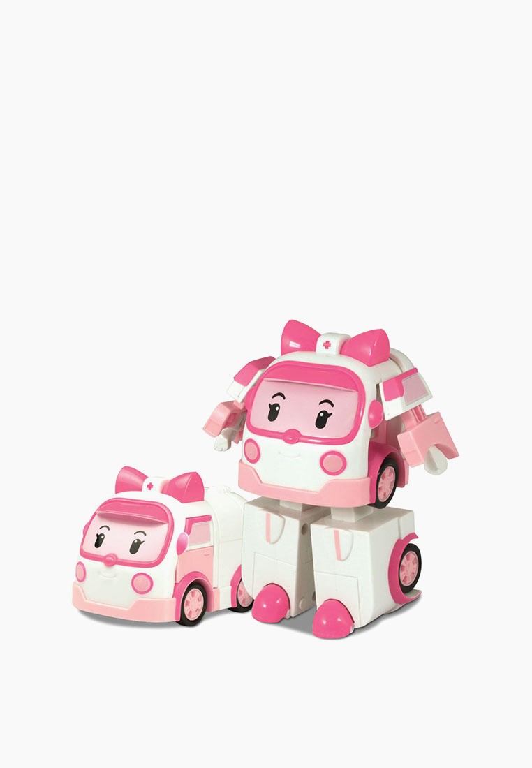 Робот Poli Робокар Поли, Робот-трансформер Эмбер 10 см, Robocar Poli ...