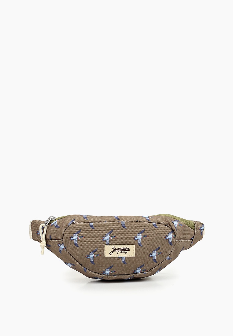 Сумка поясная Запорожец Heritage Duck Small Waist Bag ZIP, цвет: хаки ...