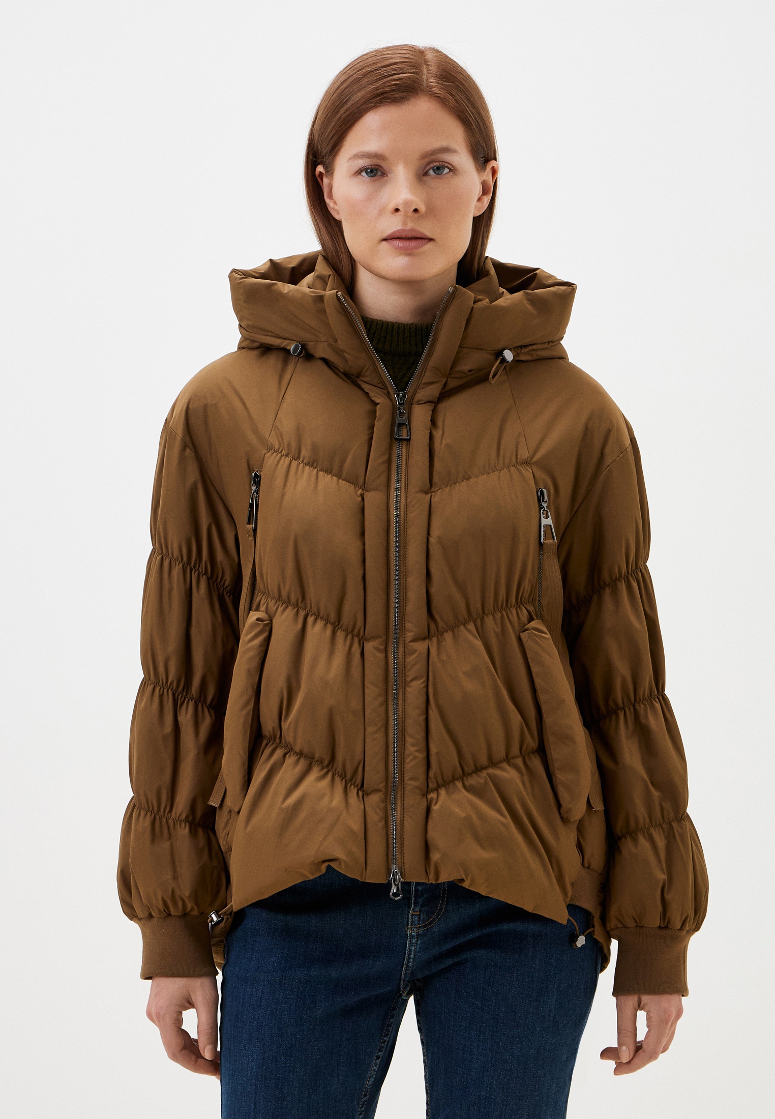 Пуховик Winterra, цвет: хаки, MP002XW00099 — купить в интернет-магазине ...