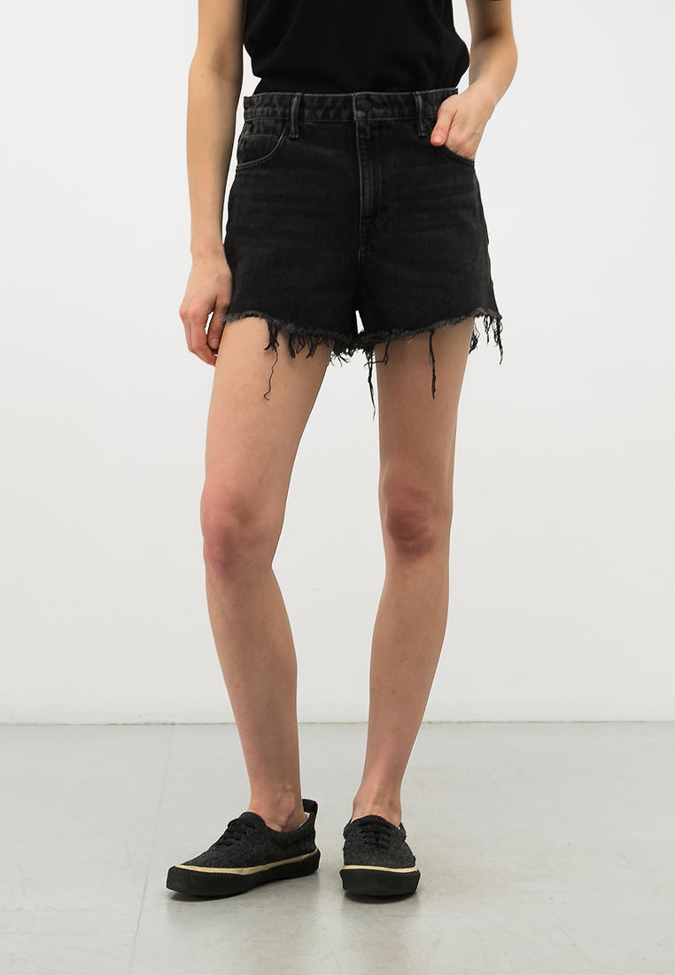 Шорты джинсовые Alexander Wang Resale, цвет: черный, MP002XW00D0K ...