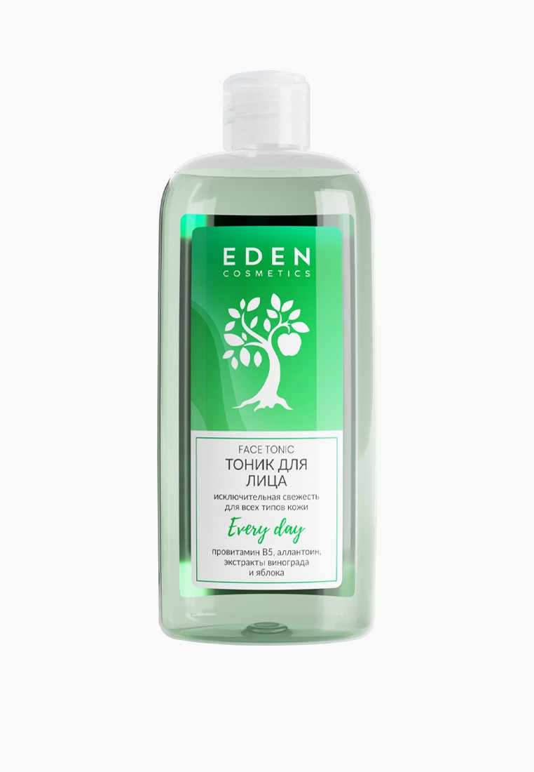 Тоник для лица Eden для всех типов кожи 250 мл, цвет: прозрачный ...