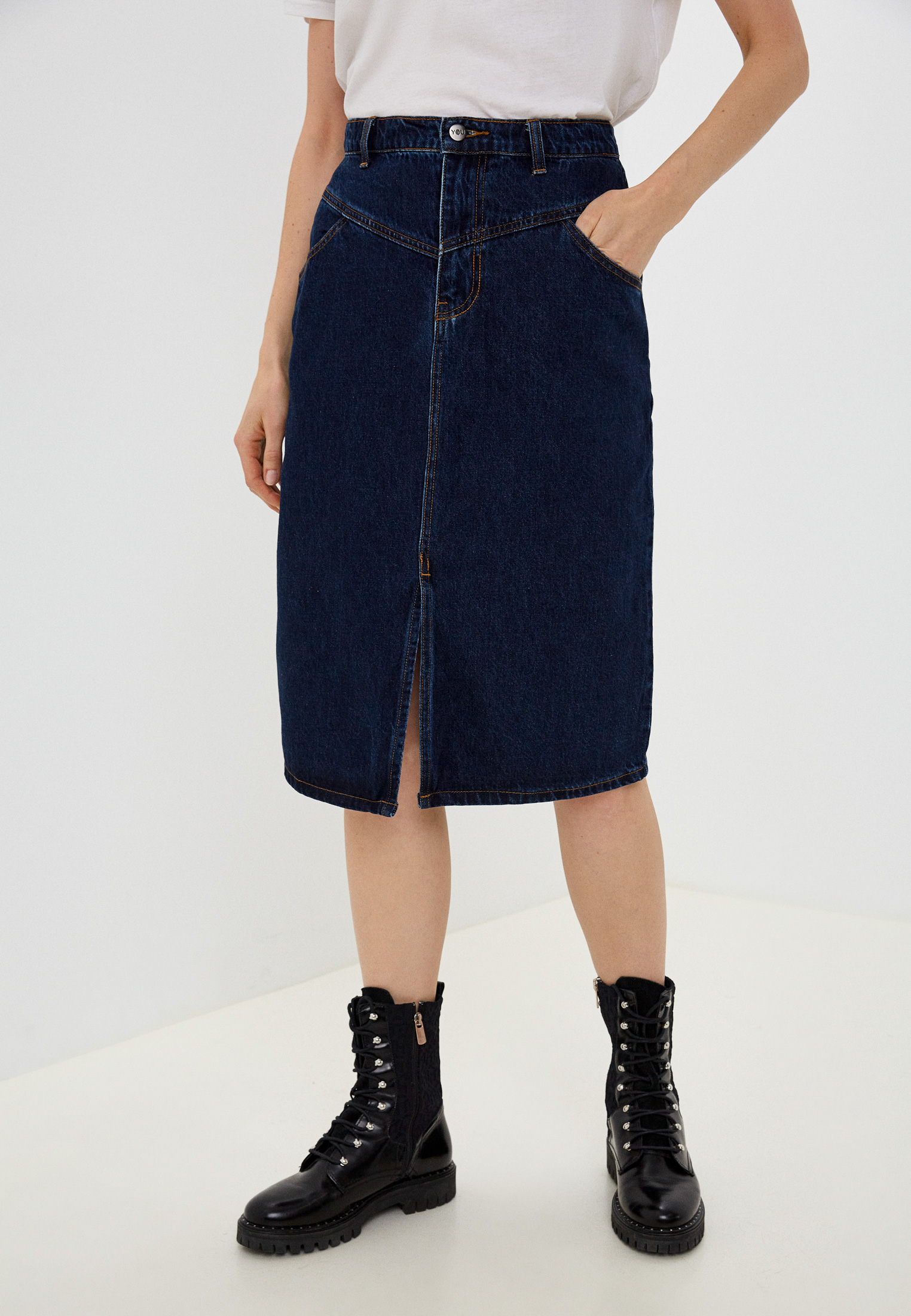 Джинсовая юбка женская Ozon