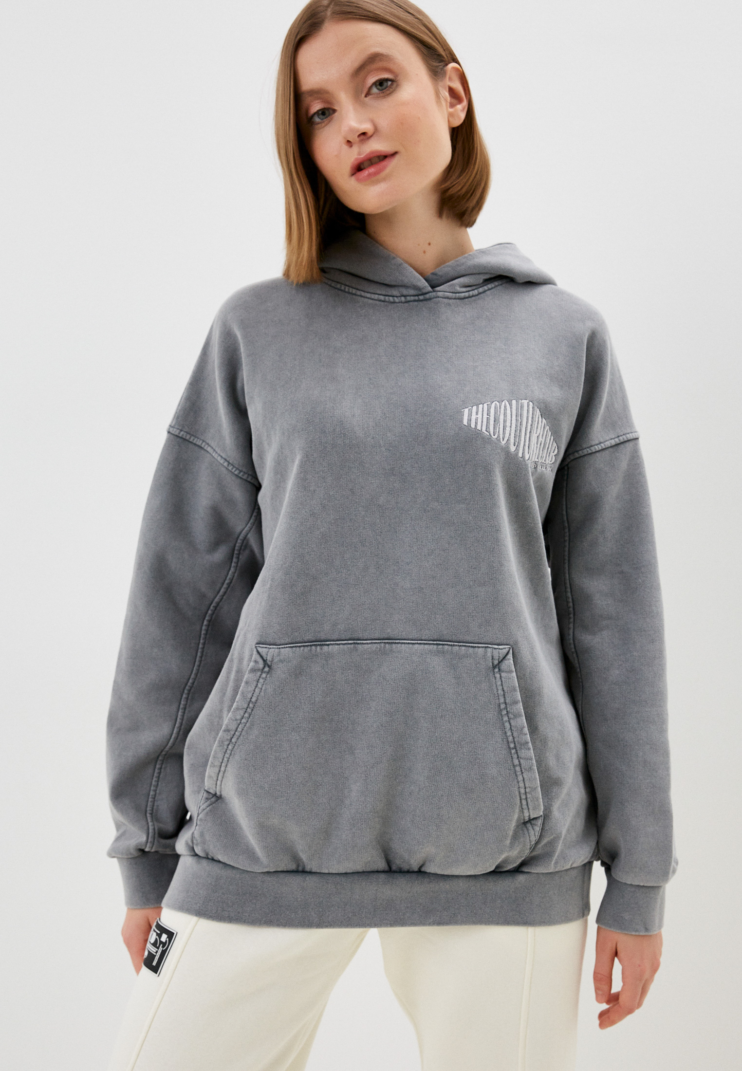 Худи The Couture Club, цвет: серый, MP002XW00UWY — купить в интернет ...