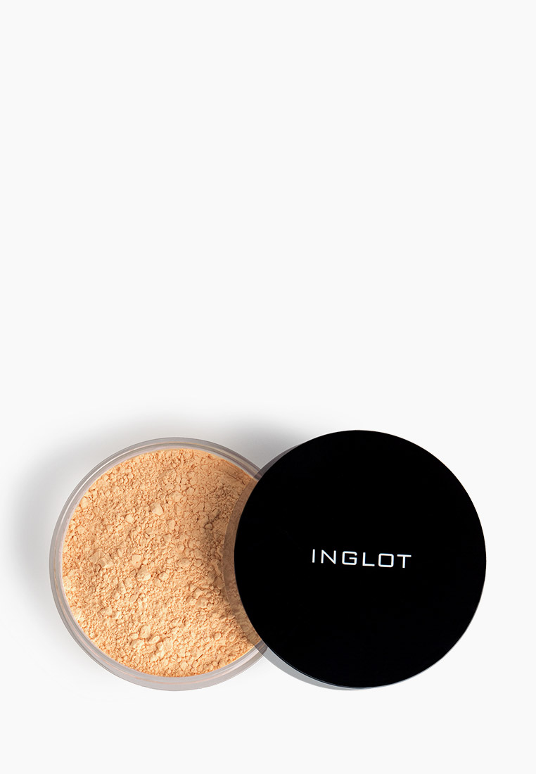 Пудра рассыпчатая Inglot матирующая, с эффектом мягкого фокуса, цвет ...
