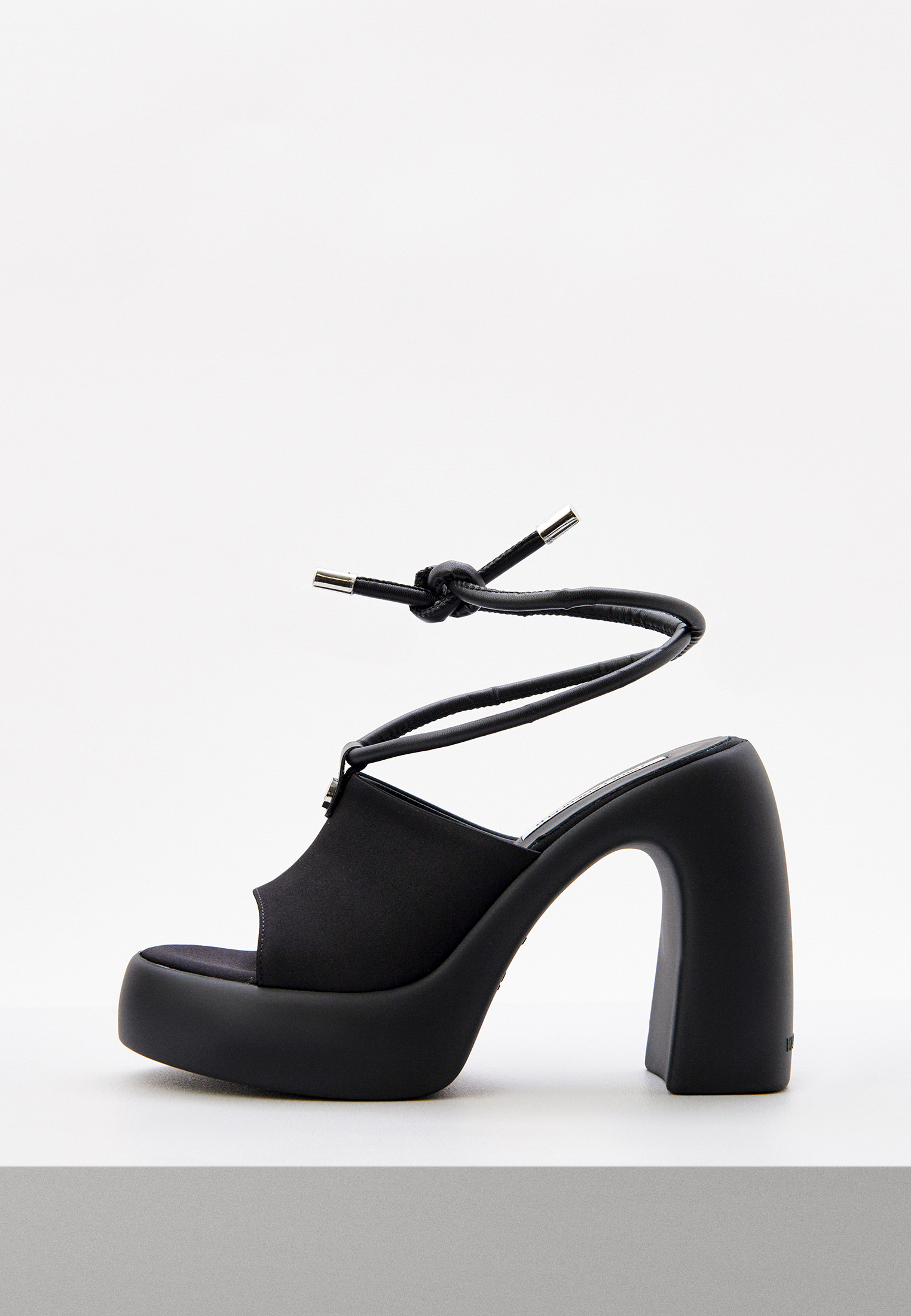 Босоножки Karl Lagerfeld, цвет: черный, MP002XW00ZQT — купить в ...