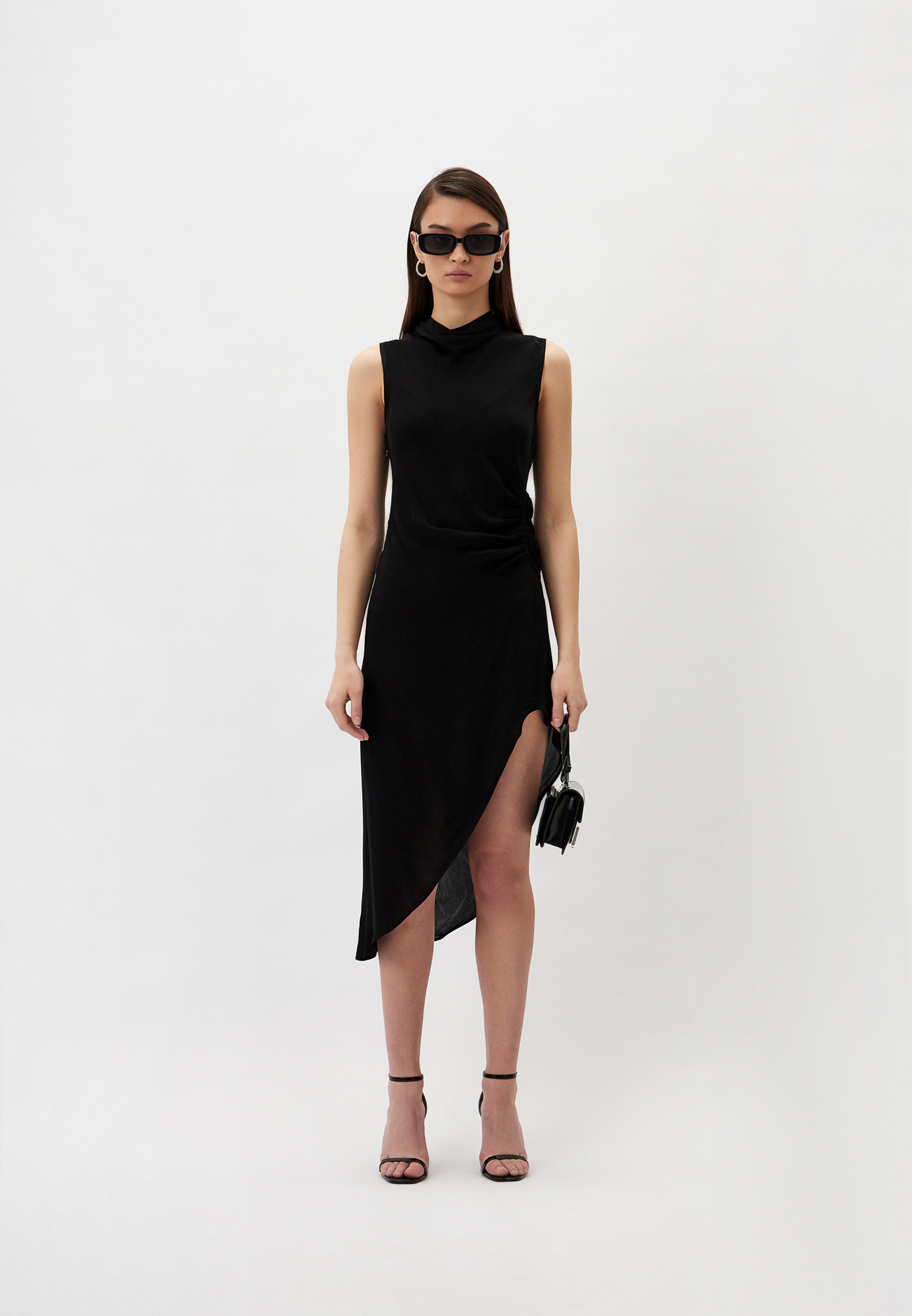 Платье DKNY, цвет: черный, MP002XW01EMT — купить в интернет-магазине Lamoda