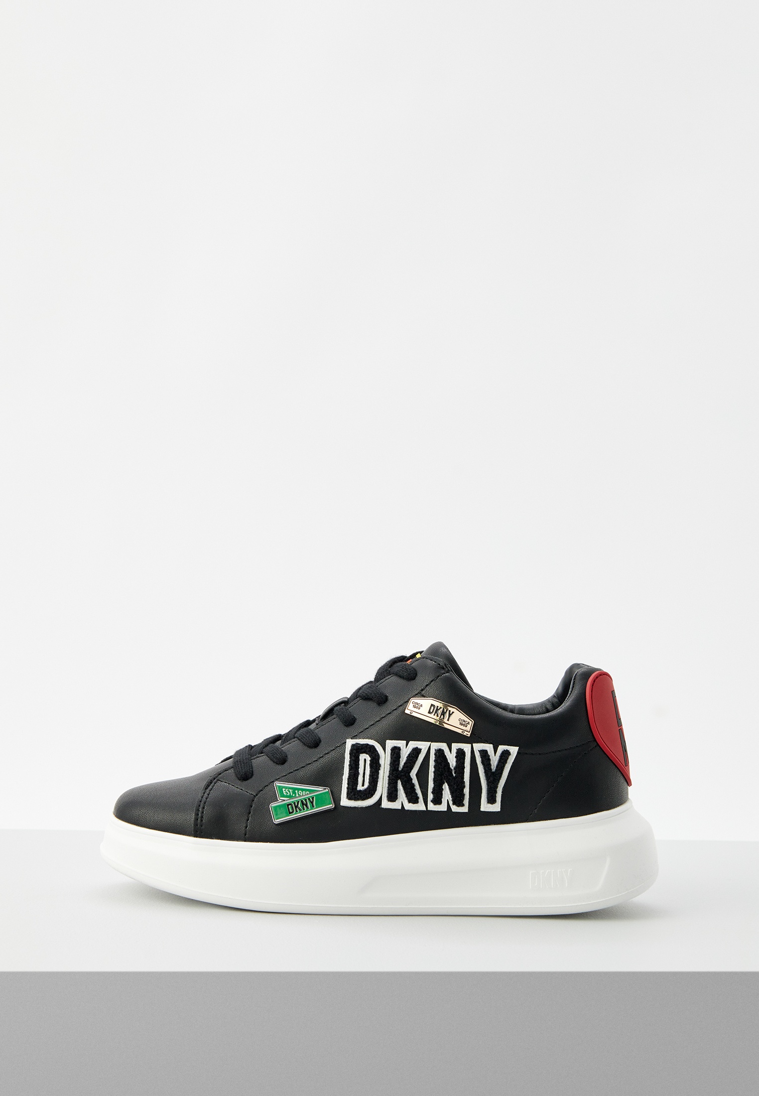 Кроссовки DKNY, цвет: черный, MP002XW01ENG — купить в интернет-магазине ...