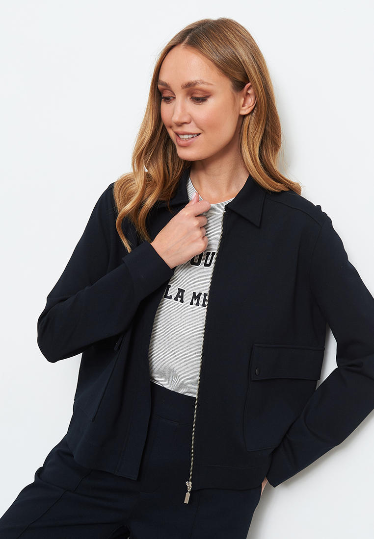 Куртка Gerry Weber, цвет: черный, MP002XW01F7P — купить в интернет ...