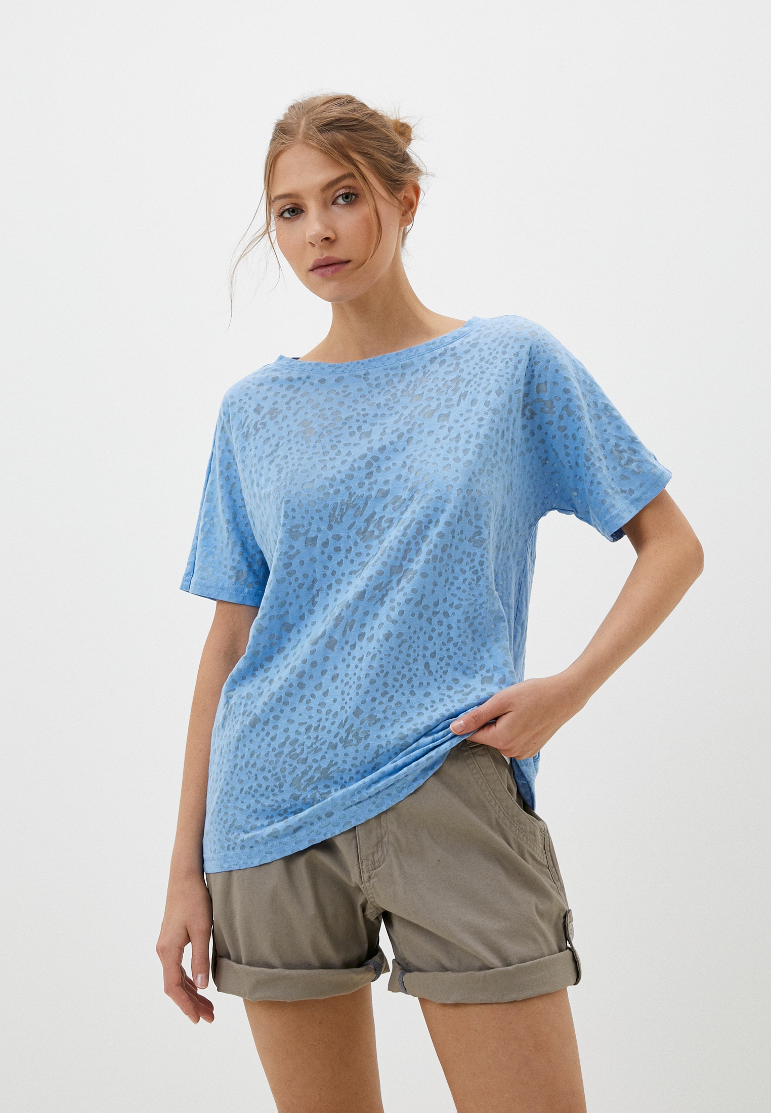 Футболка Termit, цвет: голубой, MP002XW01FEK — купить в интернет ...