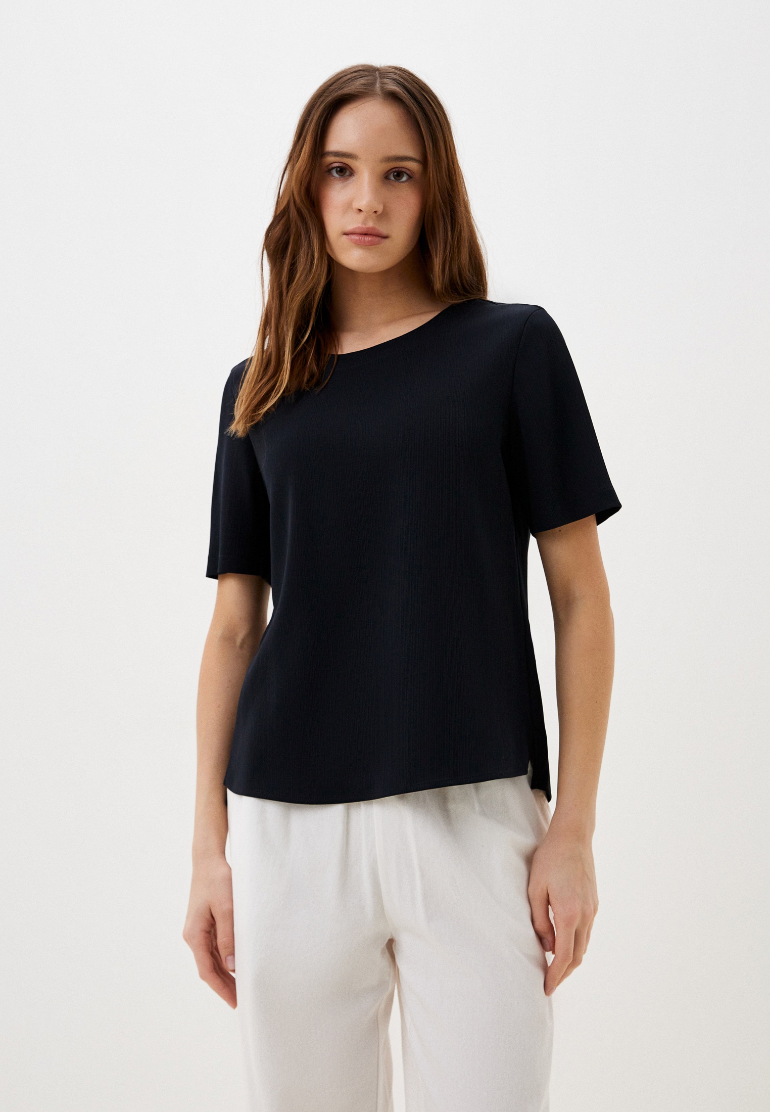 Блуза Gerry Weber, цвет: синий, MP002XW01GEP — купить в интернет ...