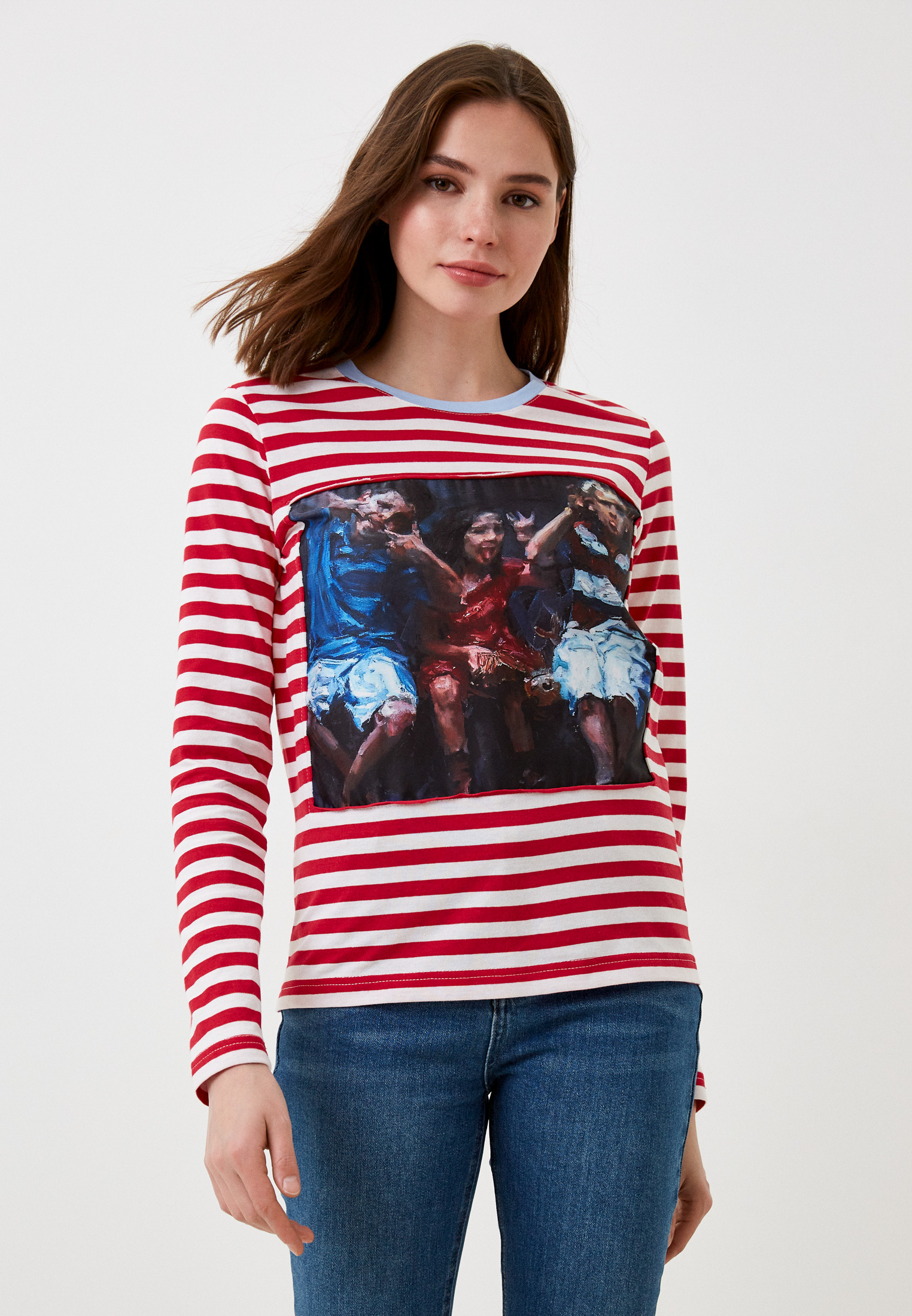 Лонгслив Artograph с картиной Рената Рамазанова "Дети-хулиганы", цвет ...