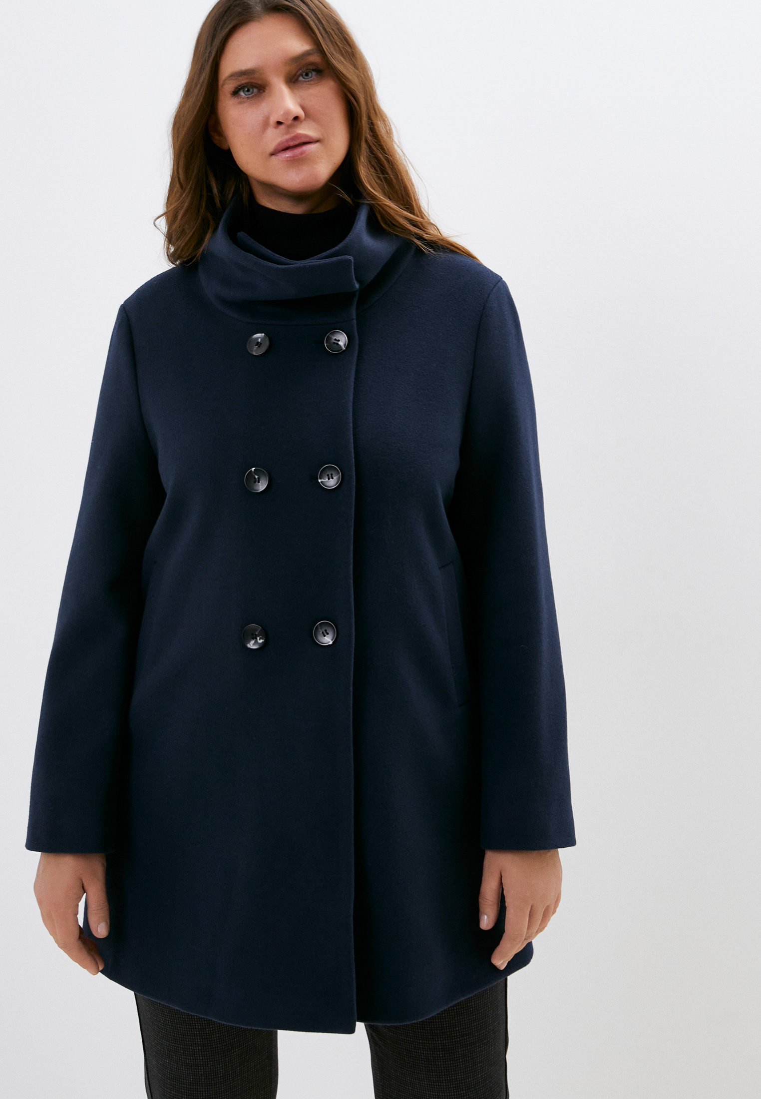 Пальто Gerry Weber, цвет: синий, MP002XW01VWD — купить в интернет ...