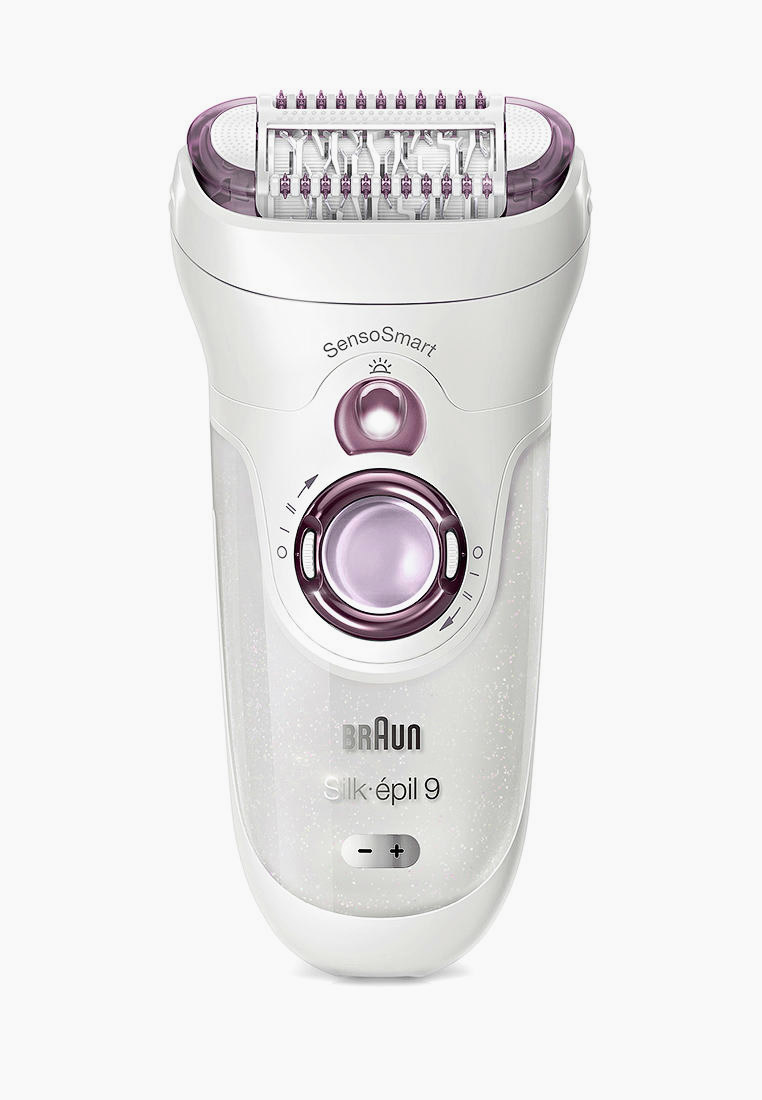 Эпилятор Braun Silk-epil 9 SensoSmart 9/700, 40 пинцетов с 2 насадками ...