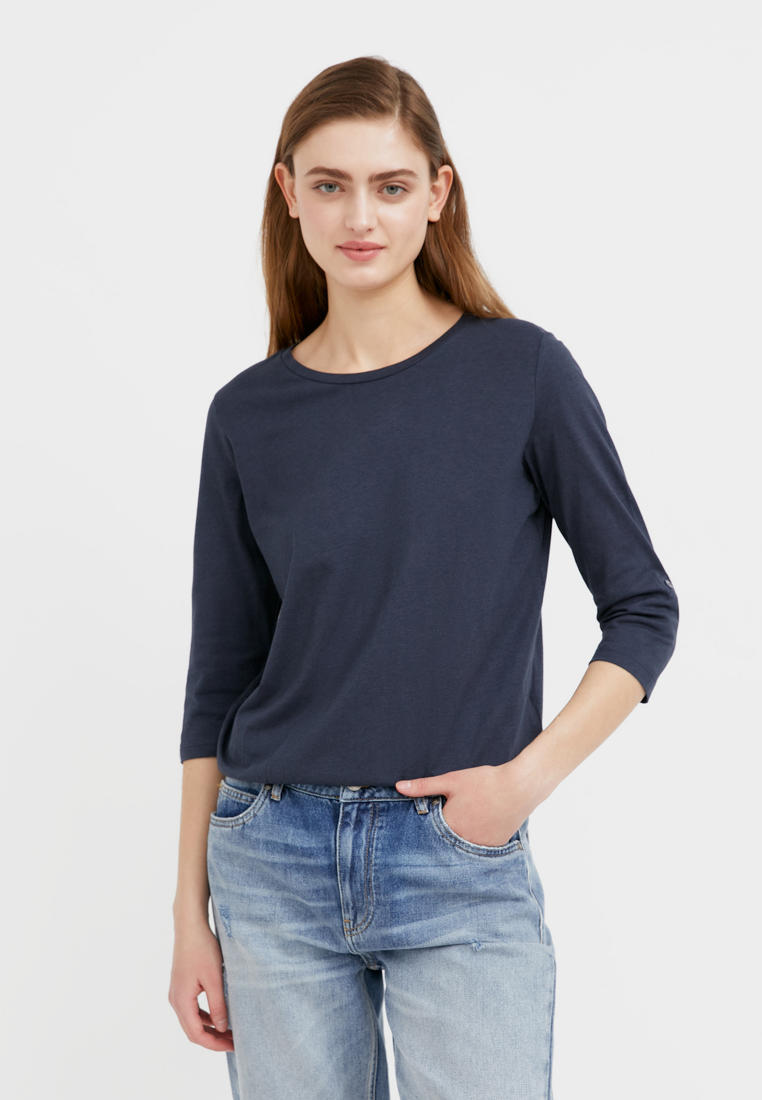 Лонгслив Finn Flare, цвет: синий, MP002XW05BSM — купить в интернет ...