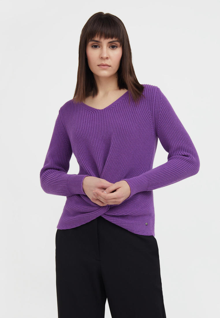Фиолетовый Свитер Женский Купить
