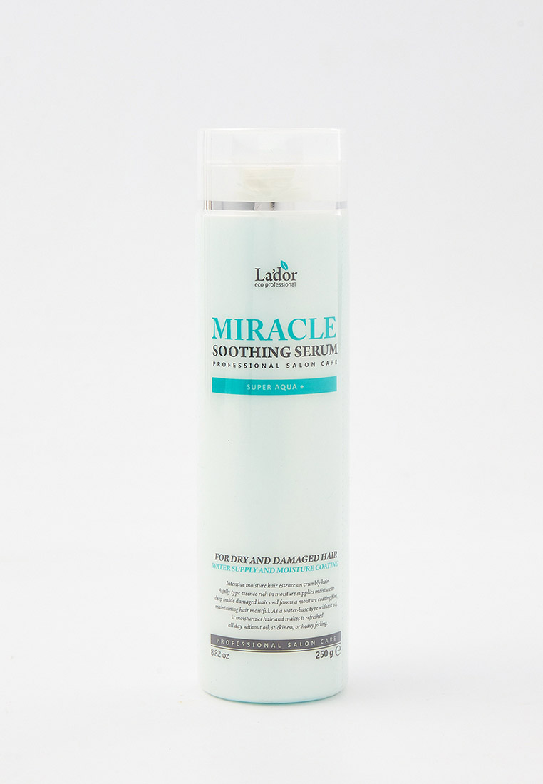 Сыворотка для волос Lador Miracle Soothing Serum, 250 г, цвет: белый ...
