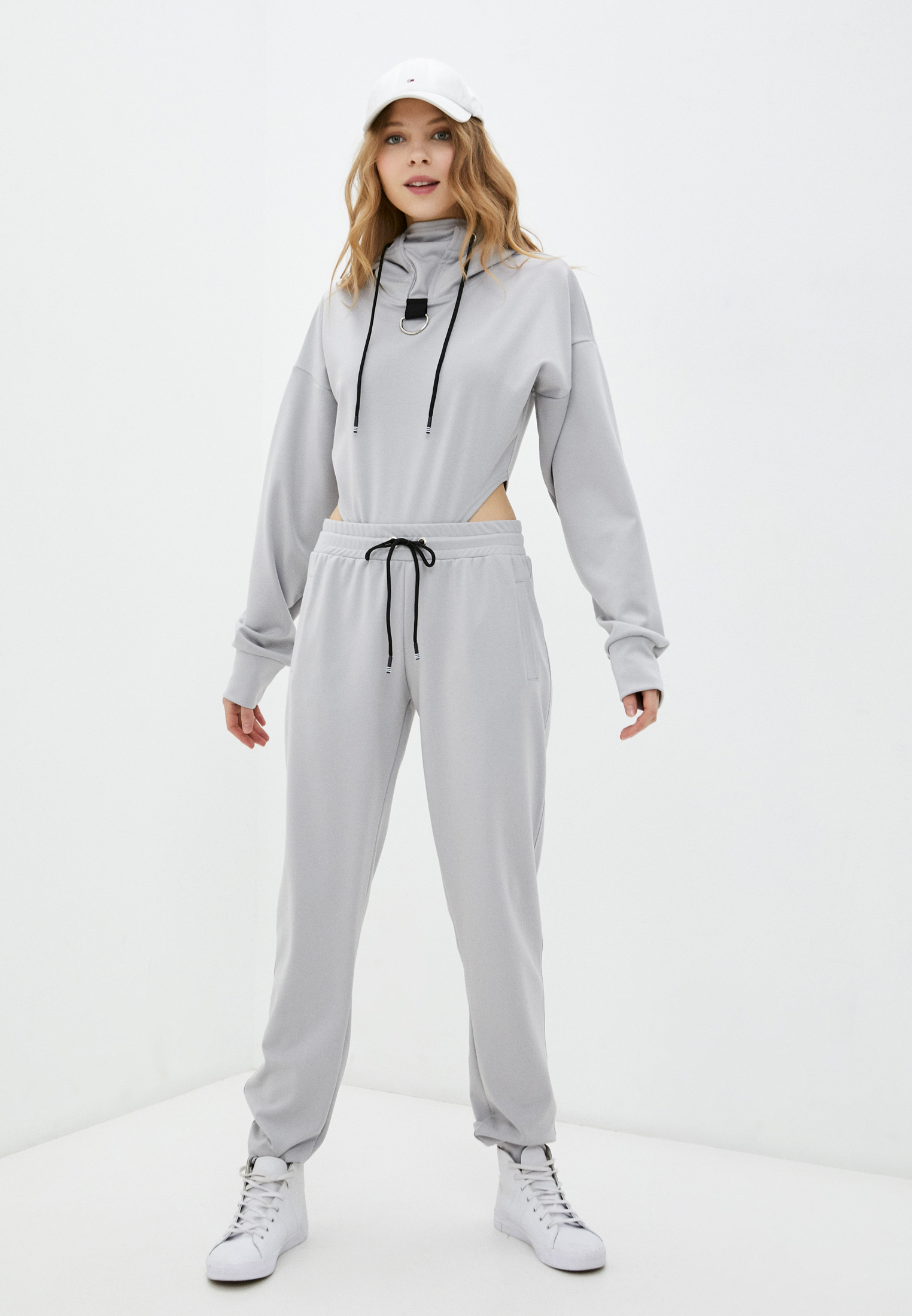 Купить Серый Спортивный Костюм Женский