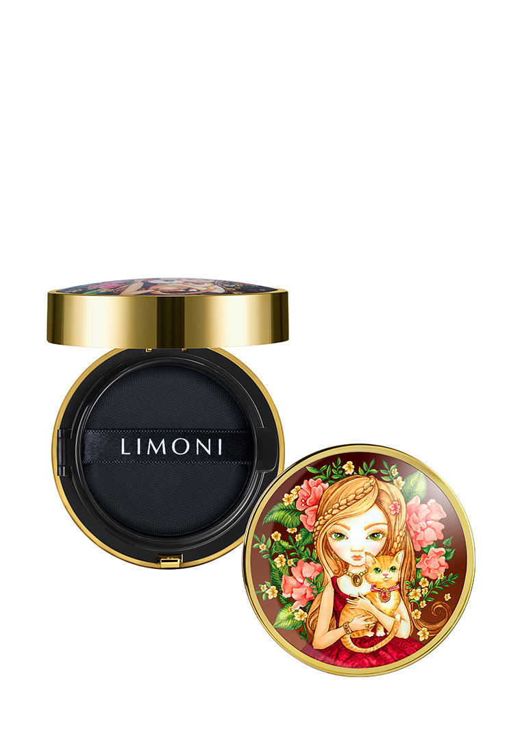 Кушон для лица Limoni увлажняющий, с легкой текстурой, цвет: бежевый ...